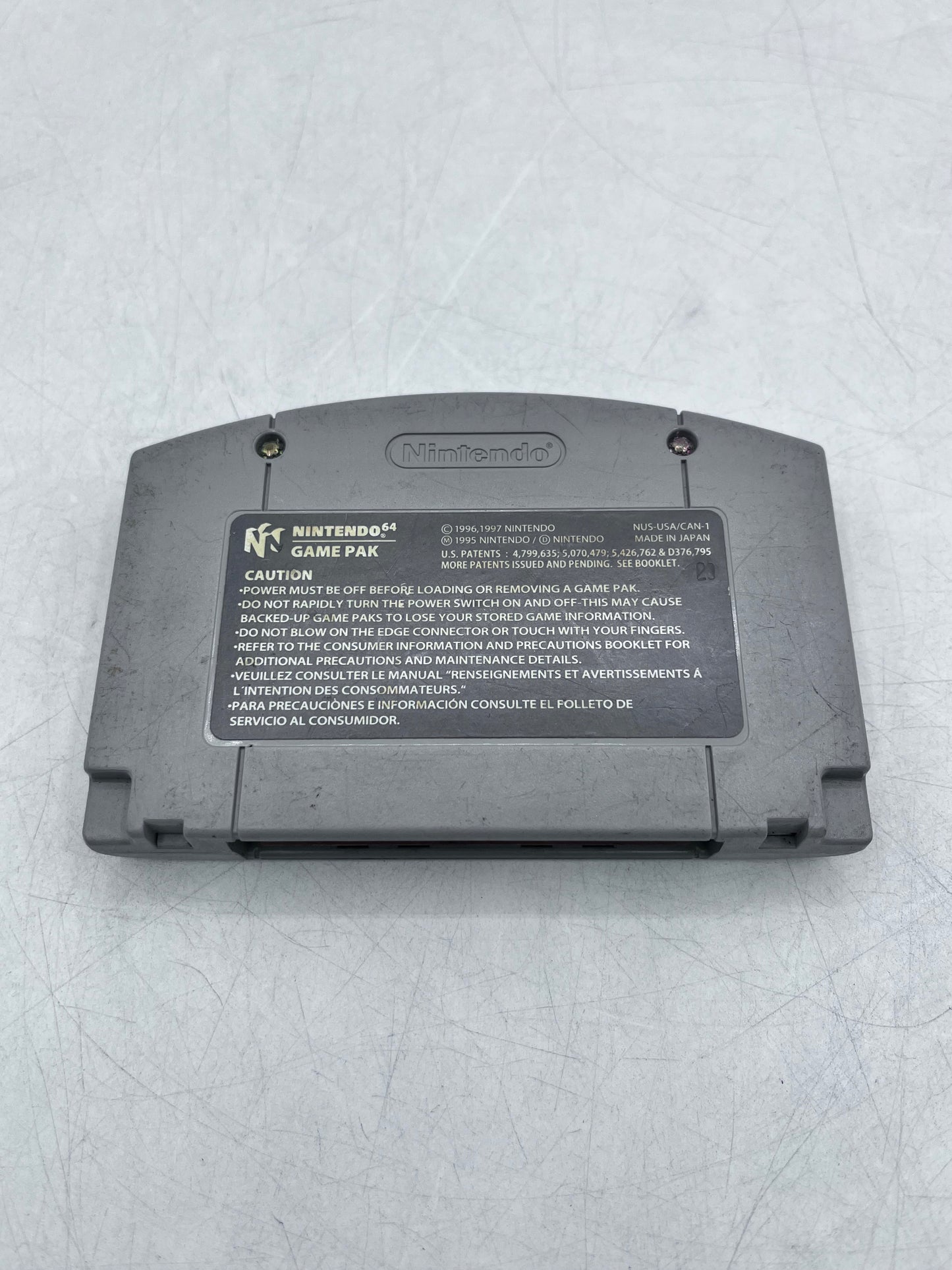 Clay Fighter 63 1/3 (Nintendo 64, 1997) N64 Cartridge Only Authentic Tested