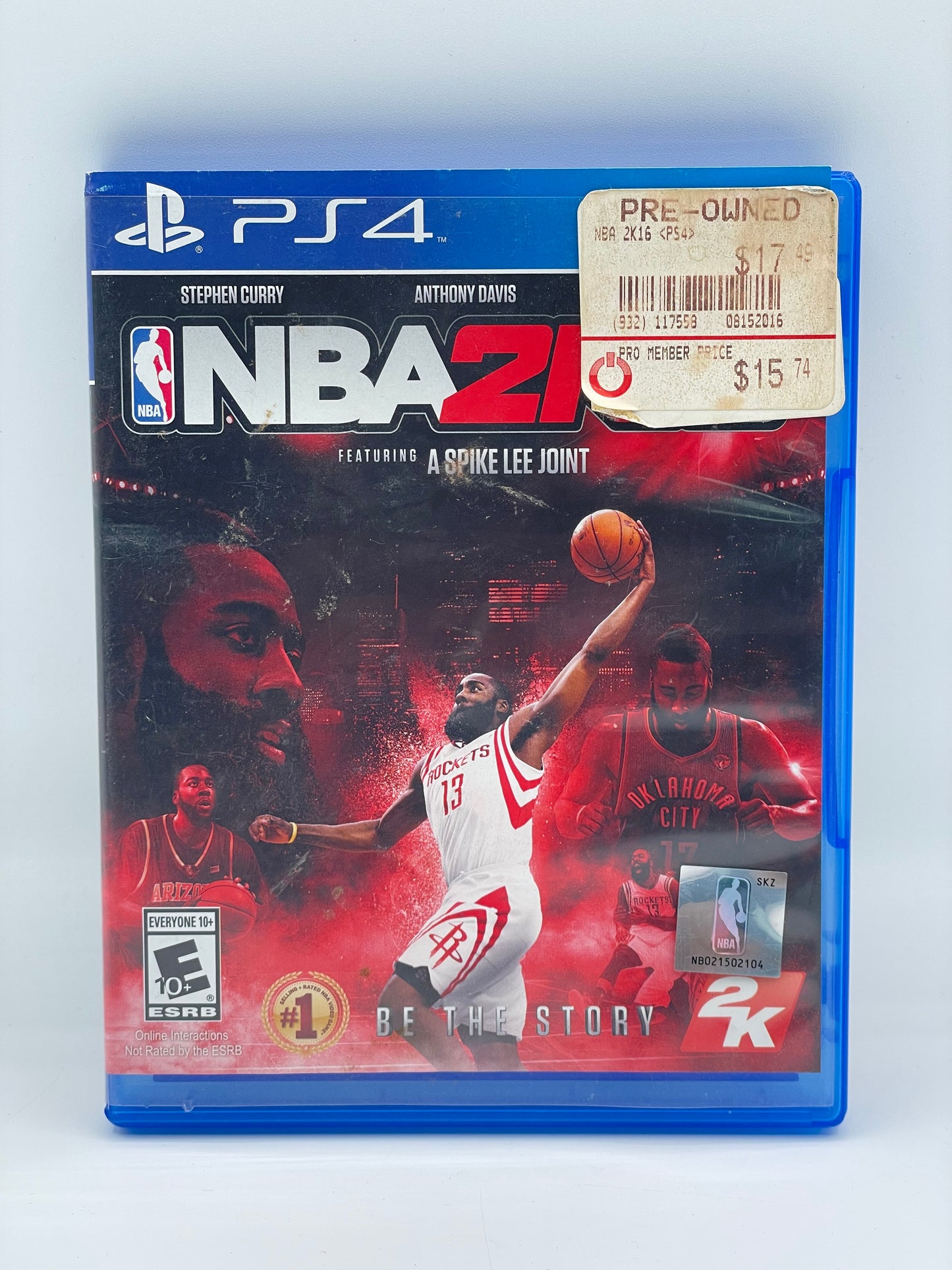 NBA 2K16 for PlayStation 4 - Complete with Case