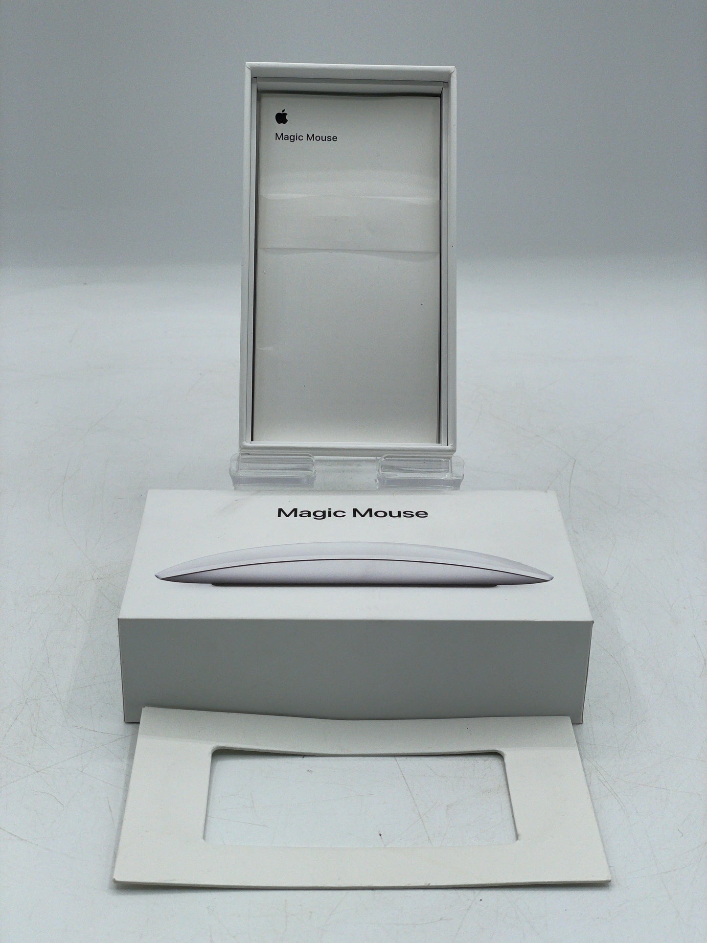Apple Magic Mouse Wireless Rechargeable A1657 Silver MK2E3AM/A with Box