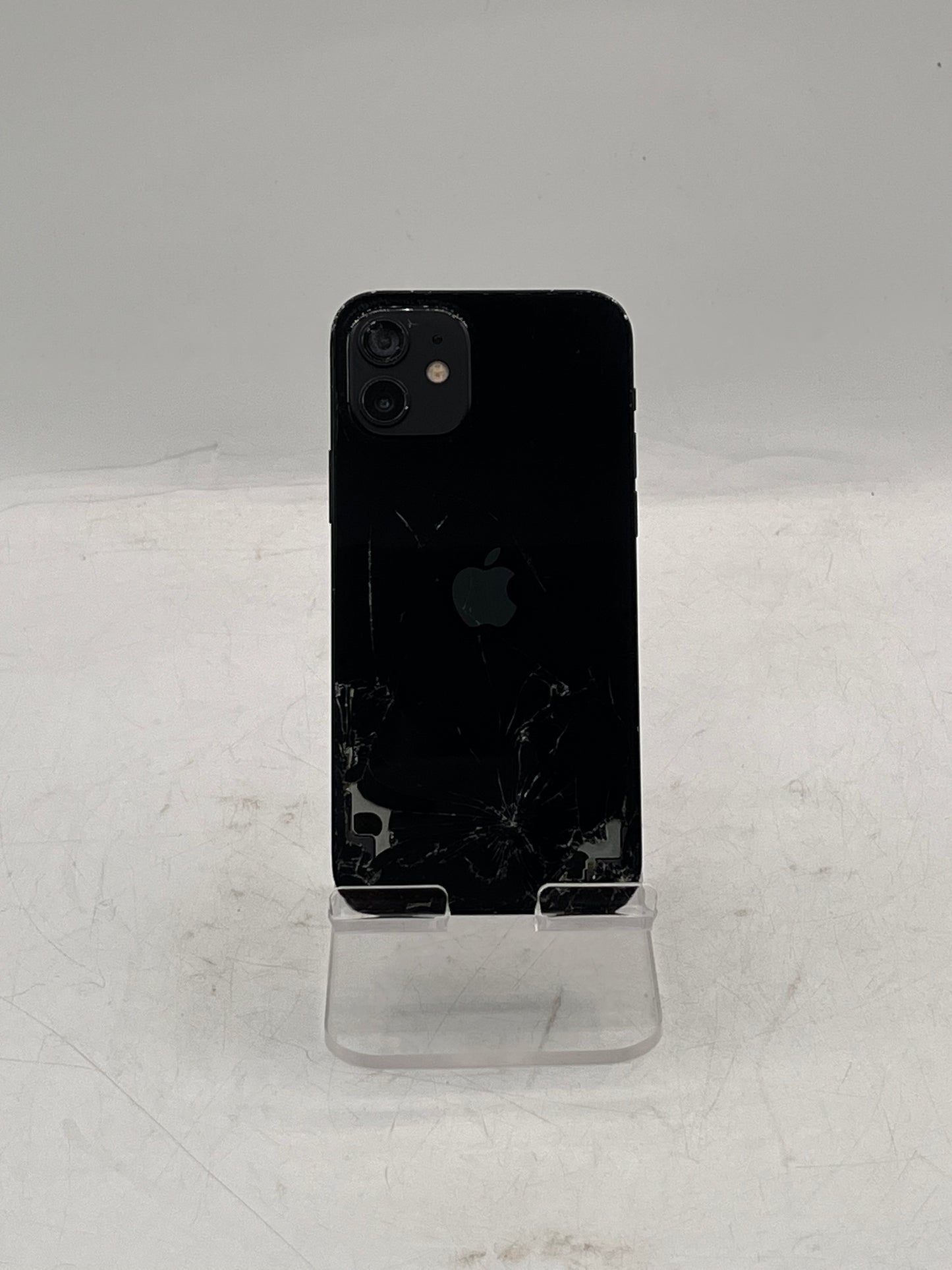 Apple iPhone 12 64GB A2172 MGH63LL/A Black Broken REMOTELY MANAGEMENT