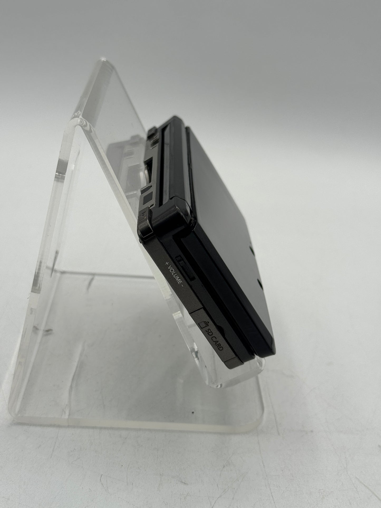 Nintendo 3DS Cosmo Black Handheld CTR-001 Tested Working w Stylus and Charger