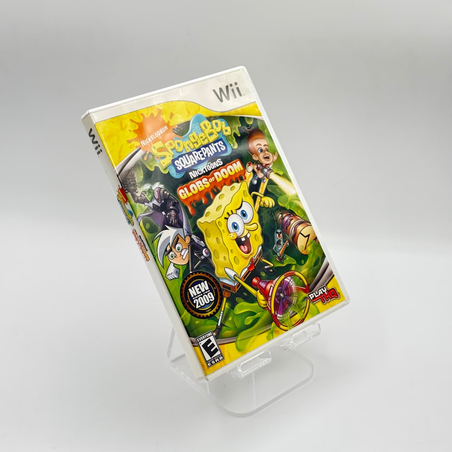 SpongeBob SquarePants Featuring Nicktoons Globs of Doom - Wii Video Game - Free Shipping!
