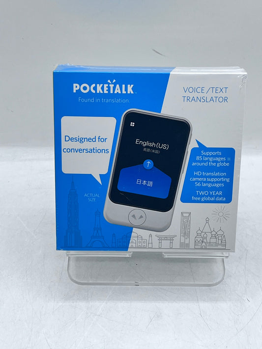 BRAND NEW SEALED Pocketalk S Voice Translator (282310) - White