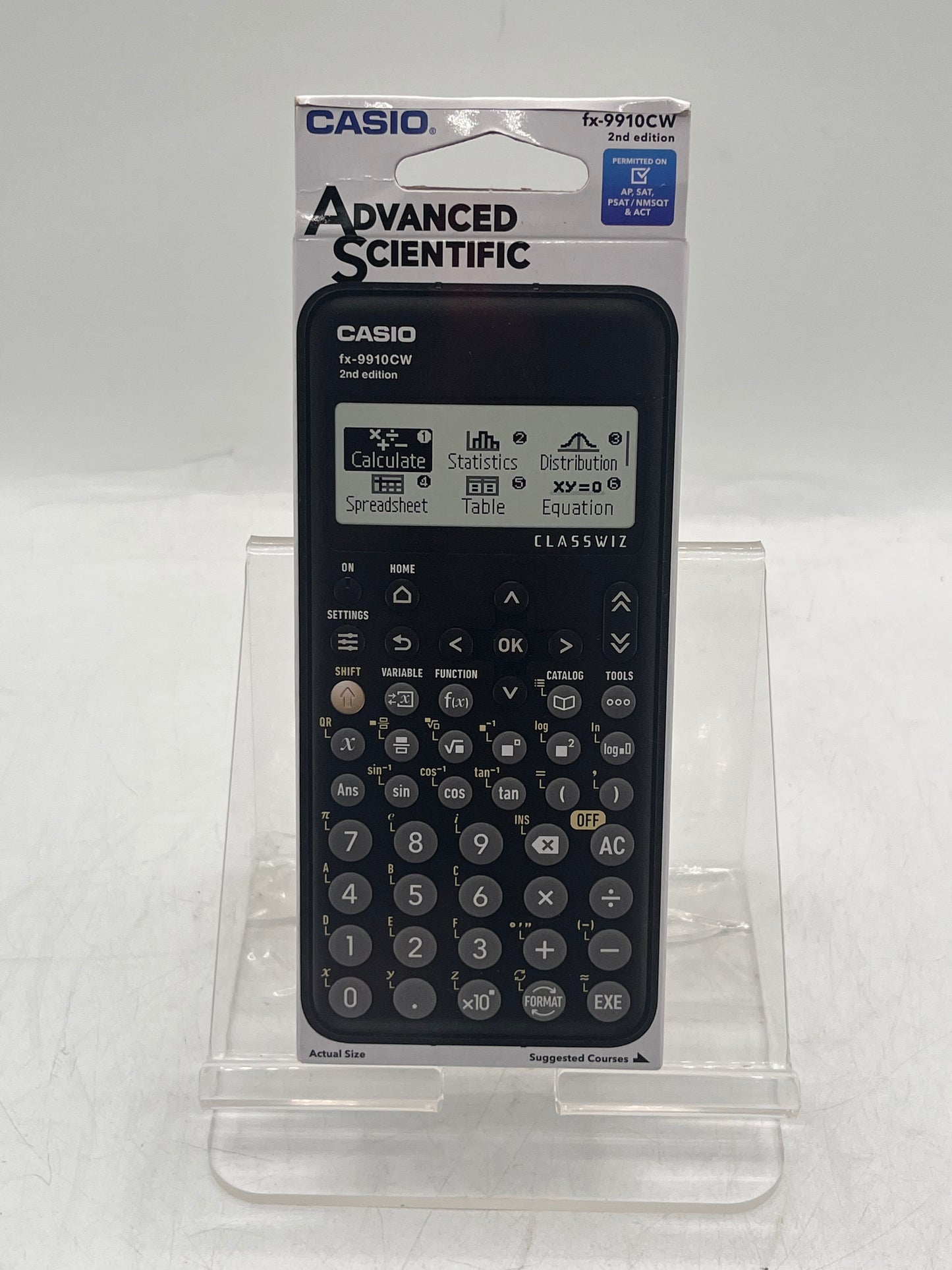 Casio Advanced Scientific Calculator FX-9910CW Black