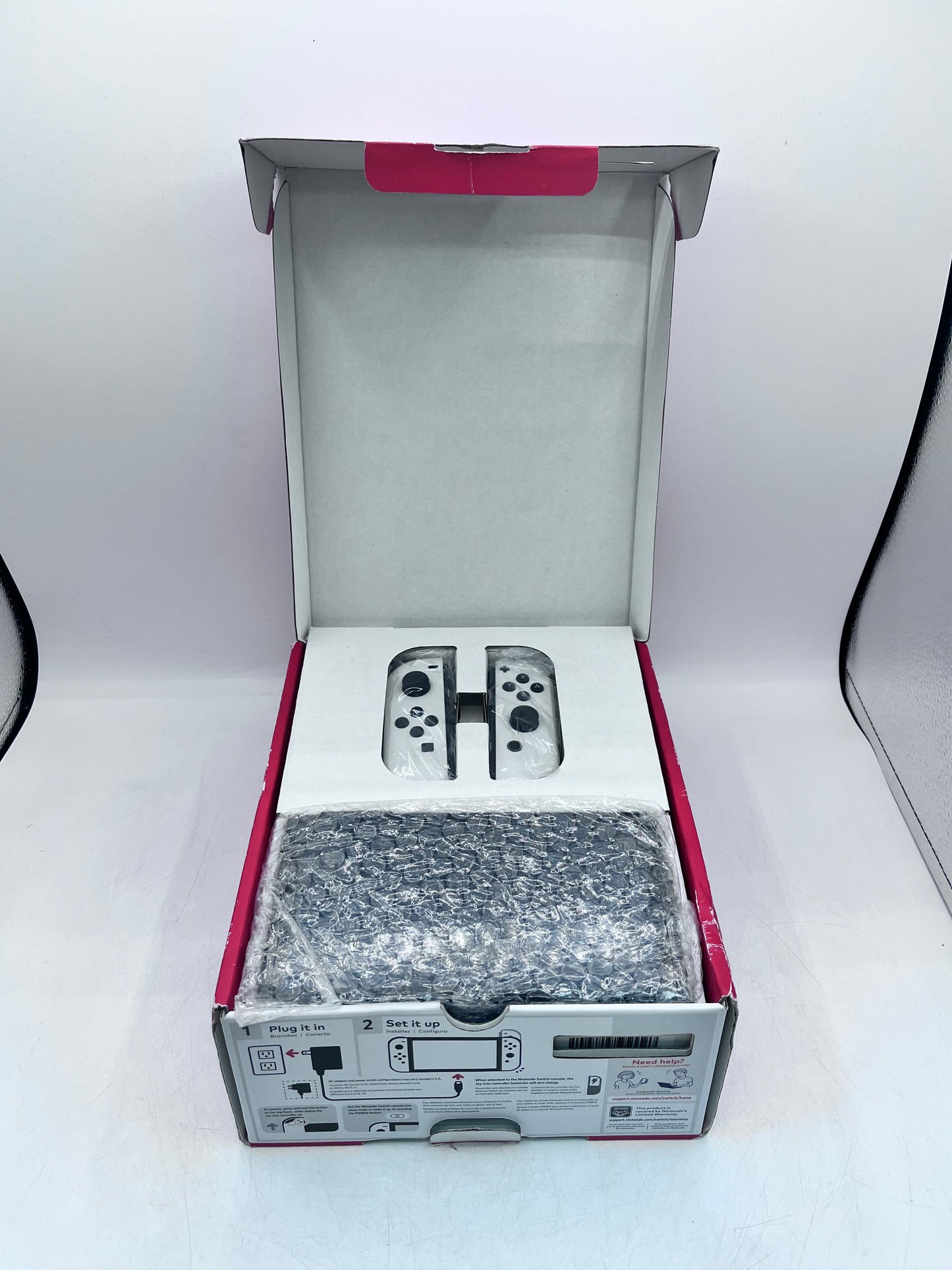 Nintendo Switch OLED Model HEG-001 Handheld Console - 64GB - White