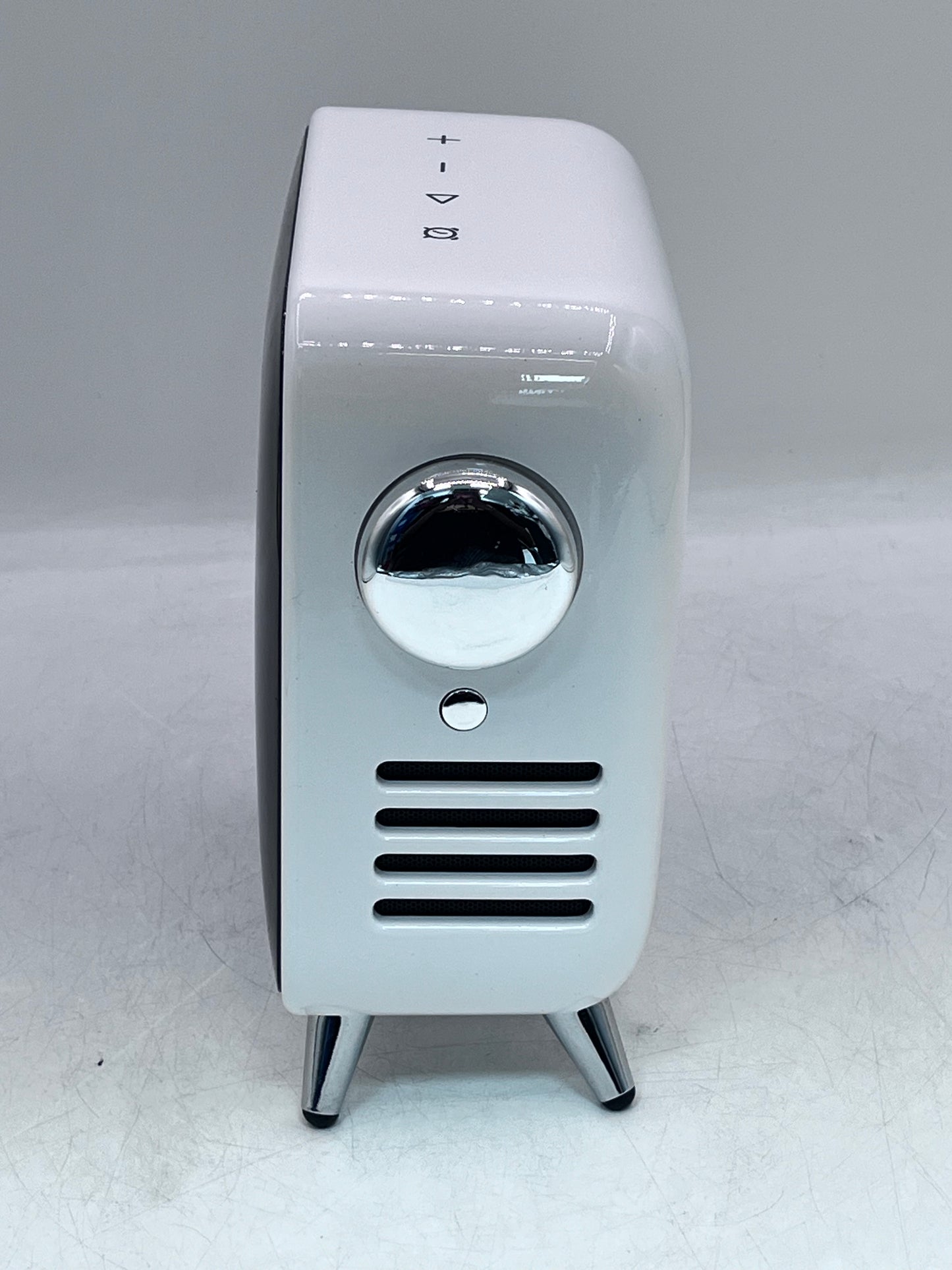 Divoom Tivoo-Max Portable Bluetooth Speaker System  White Cube Design