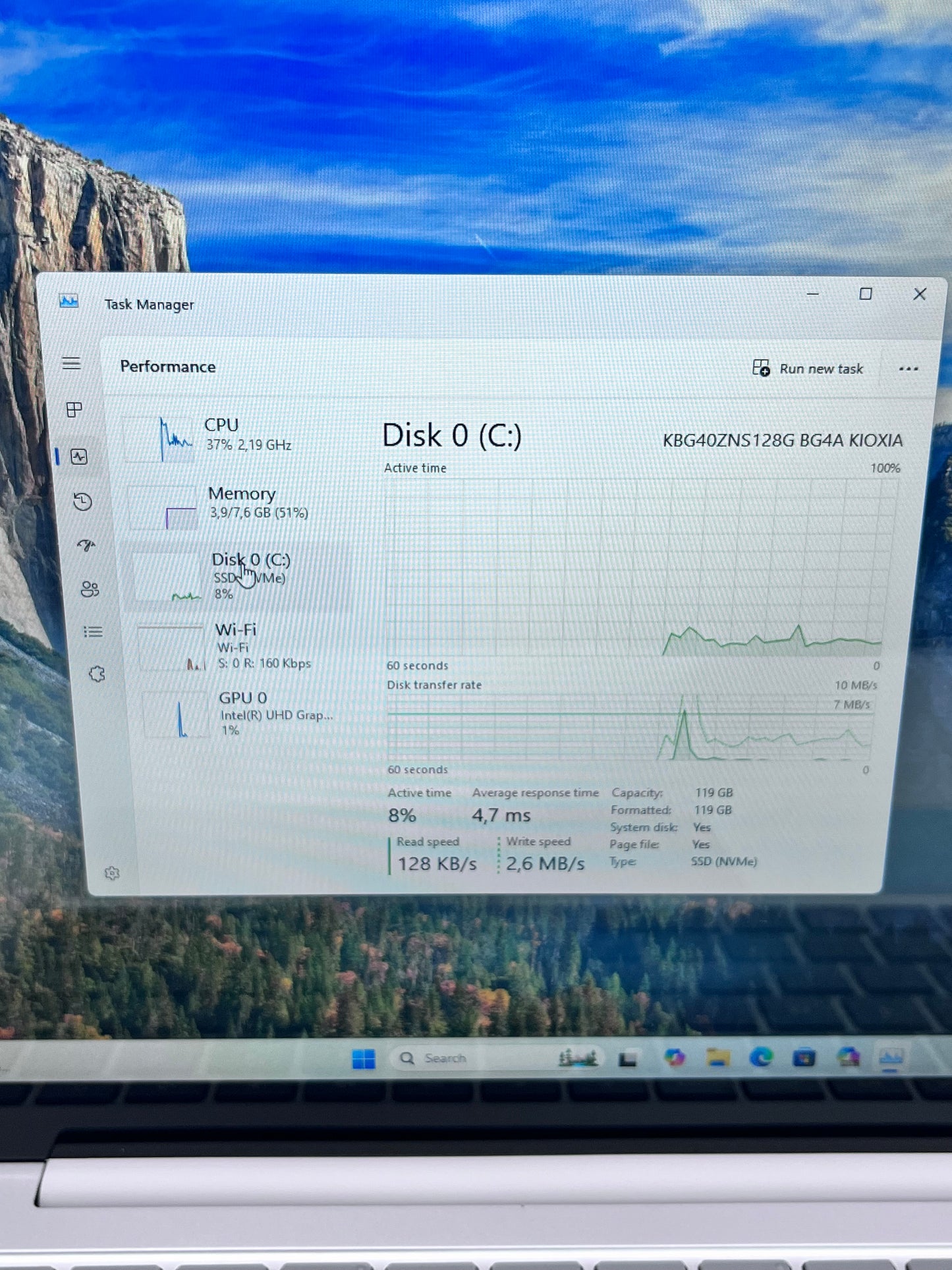 Microsoft Surface 1943 Core i5 128GB 12-inch 2020 - Silver