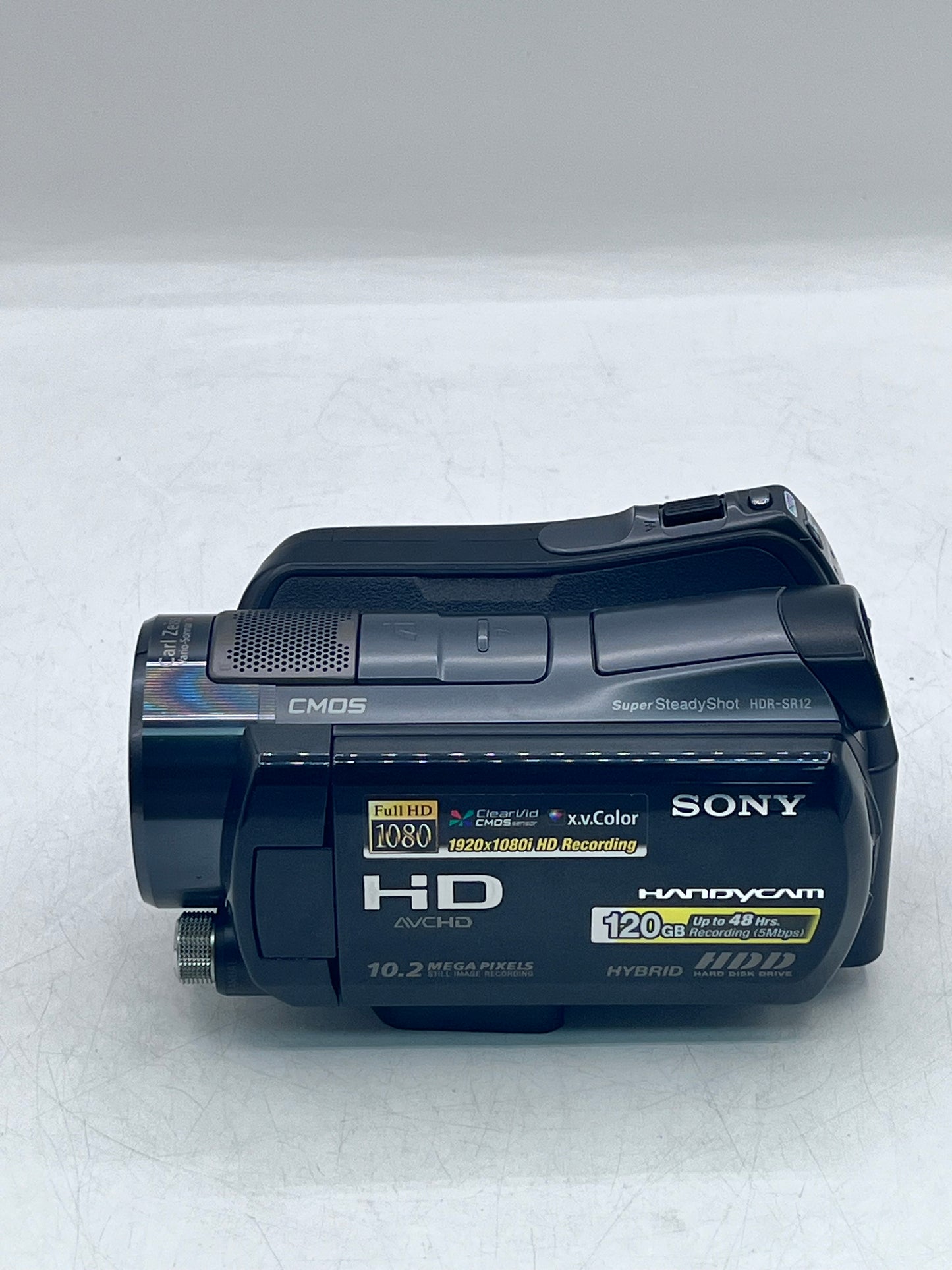 Sony SR12 120 GB Camcorder Handycam Ful HD 10.2 MP W/ Battery Tested