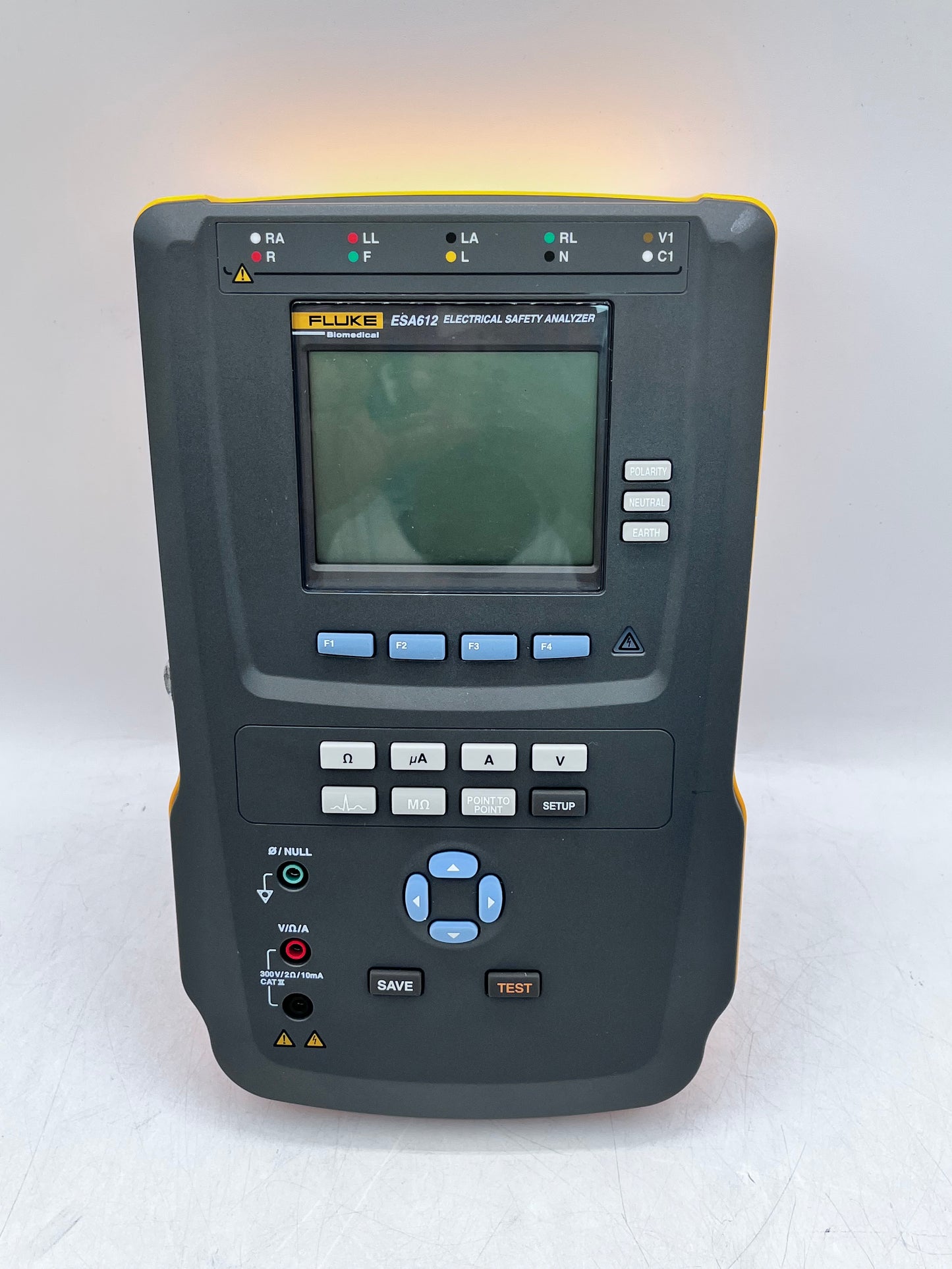 FLUKE ESA612 ELECTRICAL SAFETY ANALYZER 115V W/ACCESSORIES & BAG-FREE SHIPPING