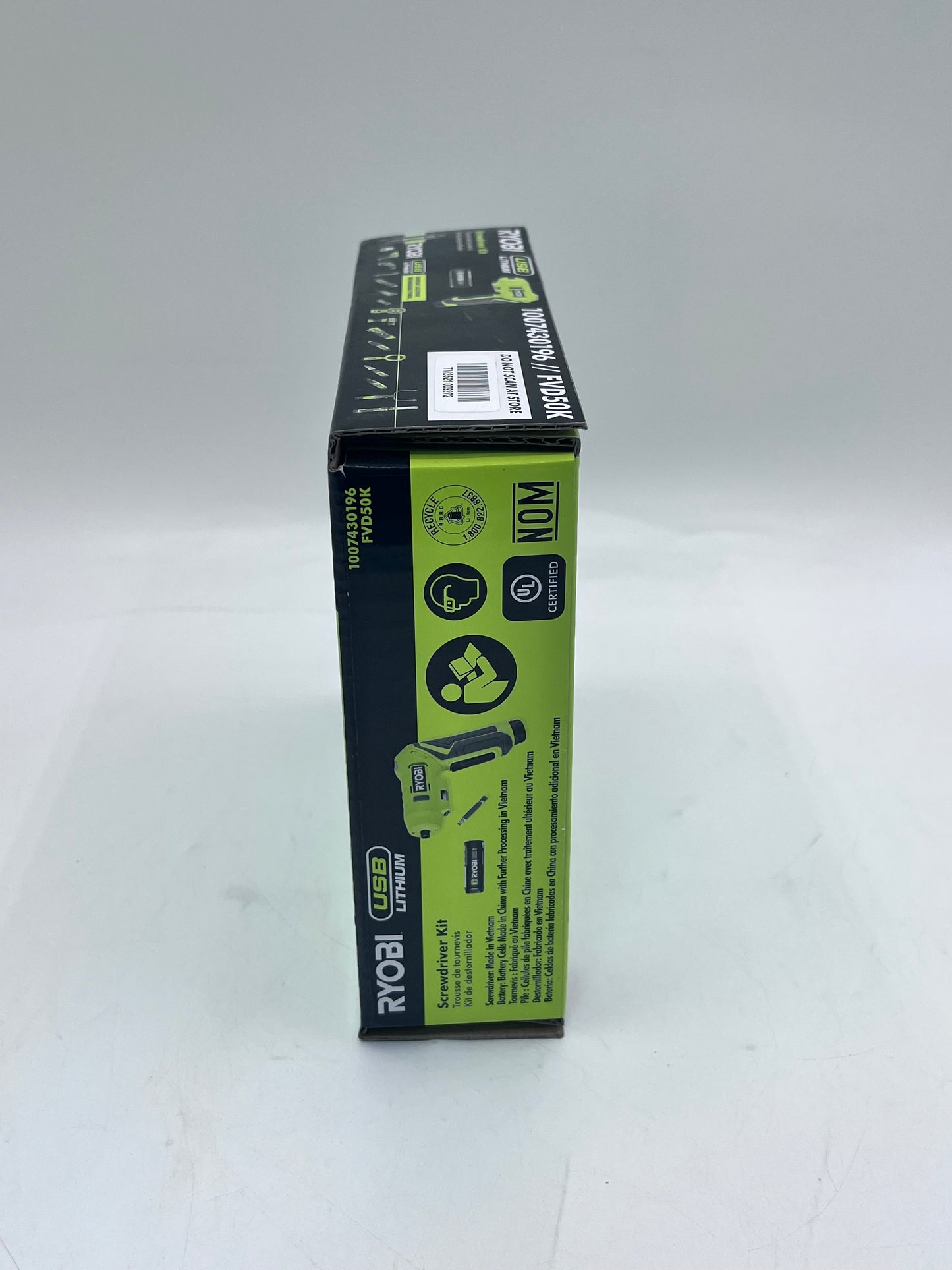 Ryobi Screwdriver Kit with 1 Battery - Green