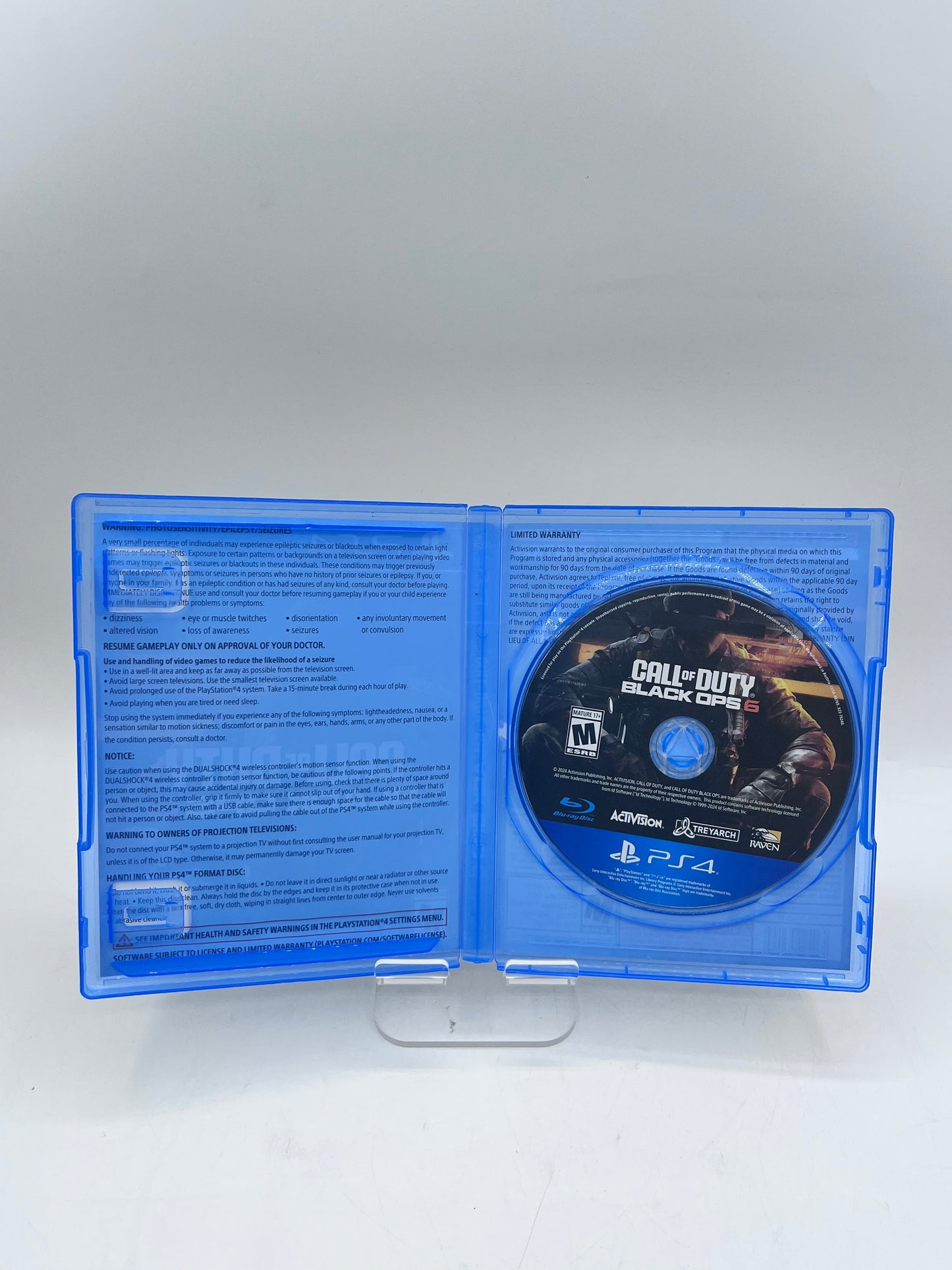 PlayStation 4 Call Of Duty Ops 6 Video Game - Black