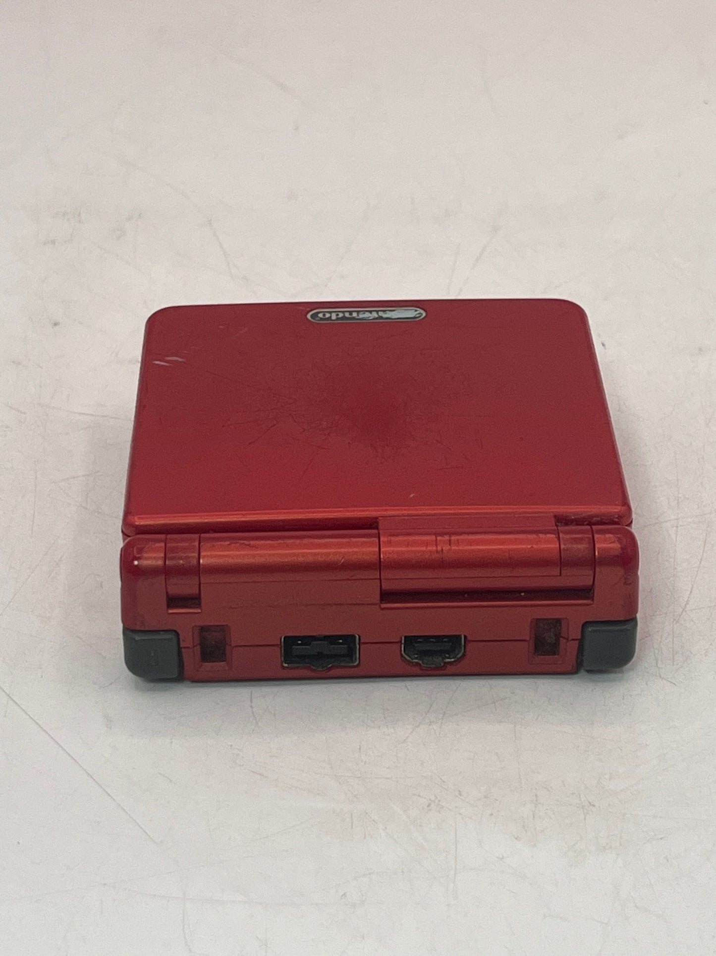 Nintendo Game Boy Advance SP AGS-101 2005 Handheld Console Red PARTS