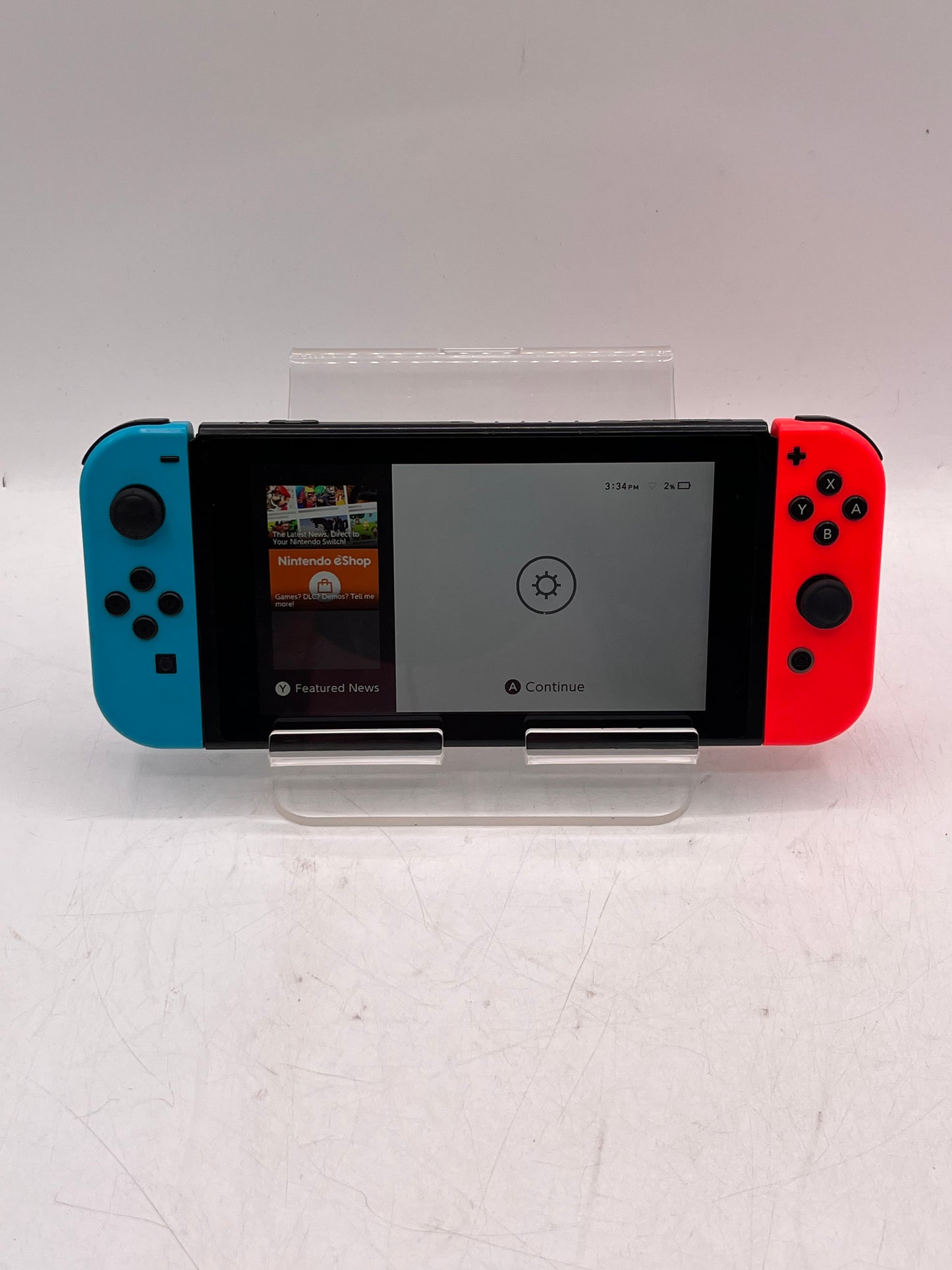 Nintendo Switch HAC-001 2017 Console Black 32GB Blue/Red Joycons