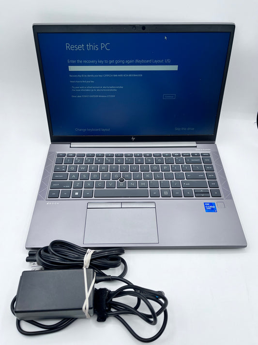 HP FIREFLY 14 G8 Laptop 256GB Core i7 11th Gen Gray READ
