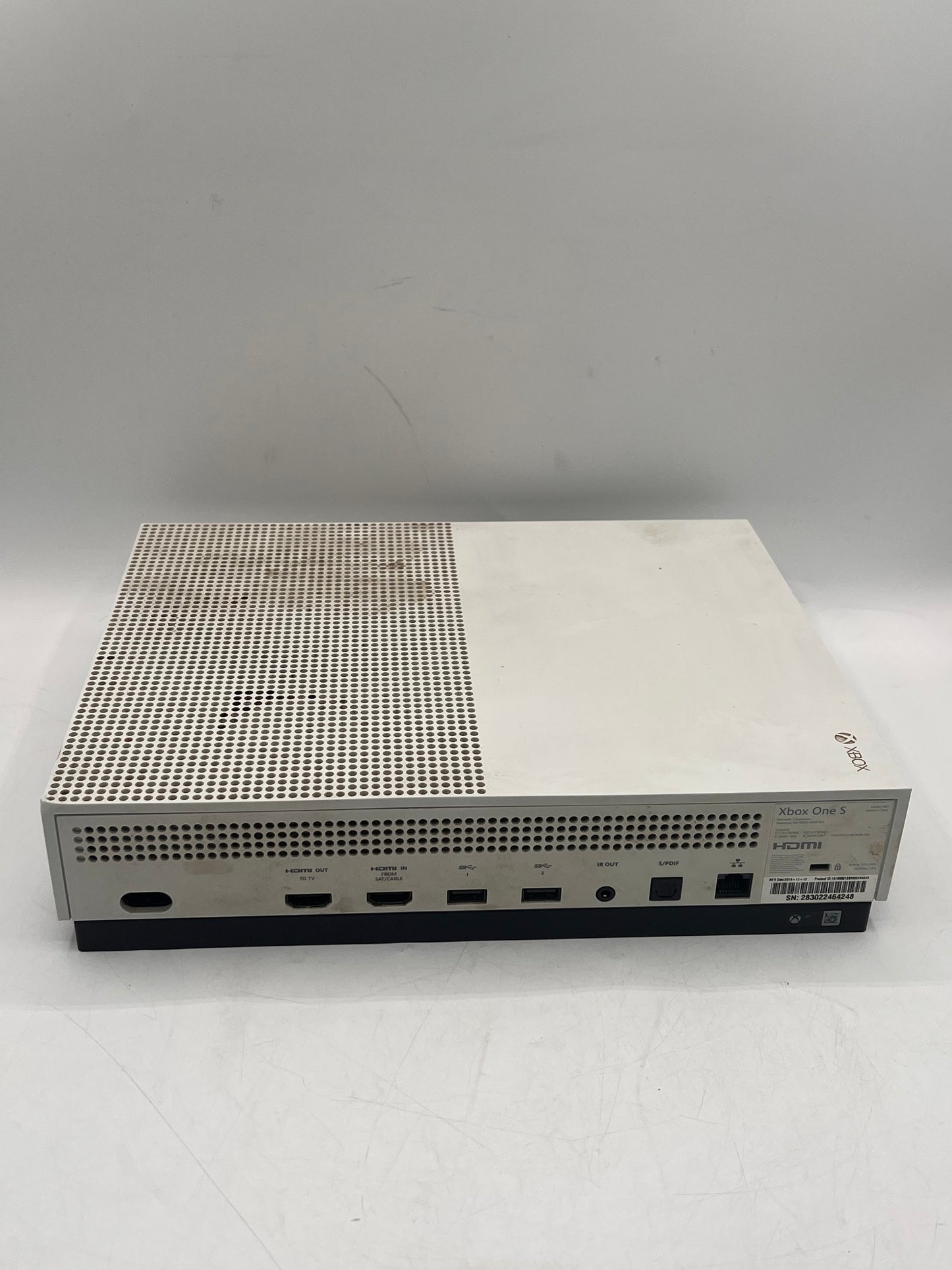 Microsoft Xbox One S 1TB Console Gaming System Only White 1681 Tested Free Shipping