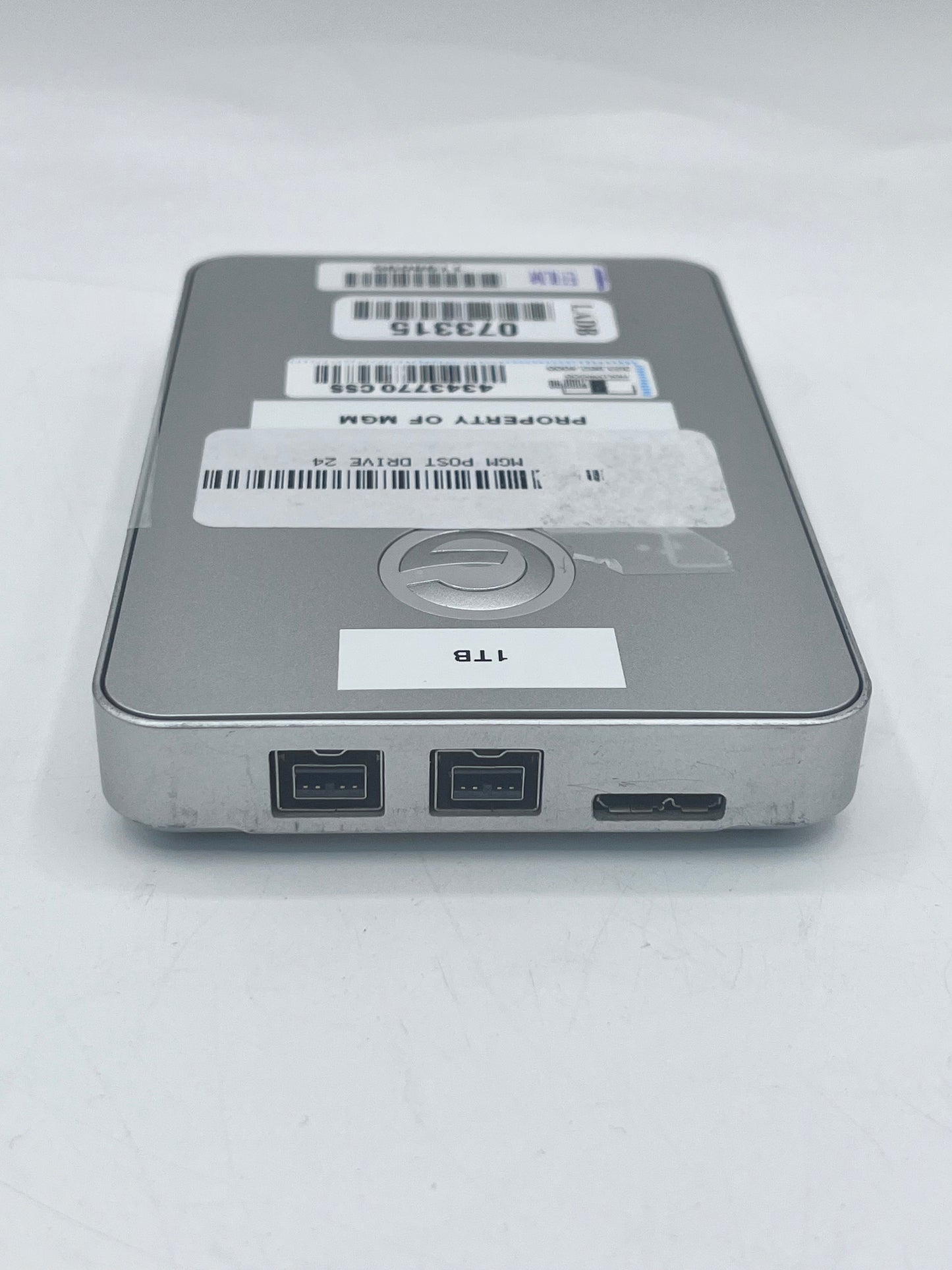 G Drive Mobile USB 1TB External Hard Disk Drive - Silver