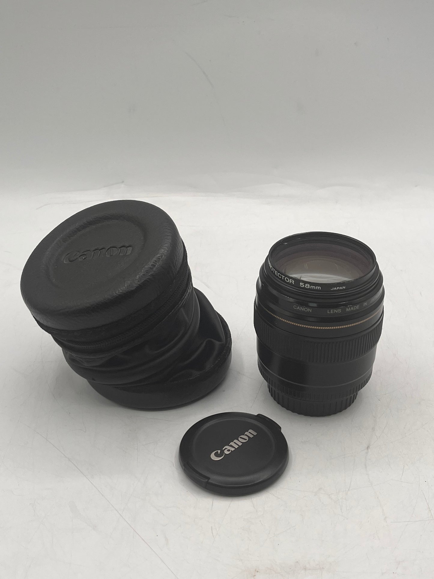 Canon EF 100mm F2 USM Camera Lens Black