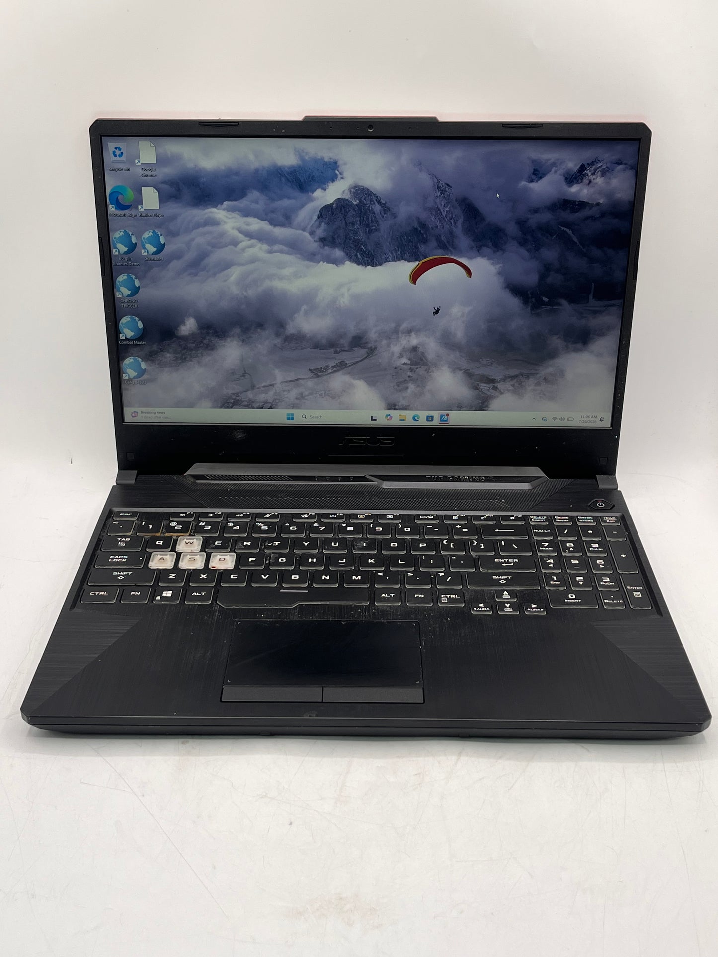Asus TUF Gaming Laptop F15 15.6" Core i5 10th Gen 8GB 512GB GTX 1650 Ti Black