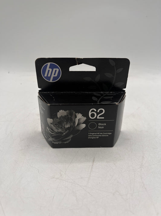 HP 62 Black Ink Cartridge C2P04AN - New in Box
