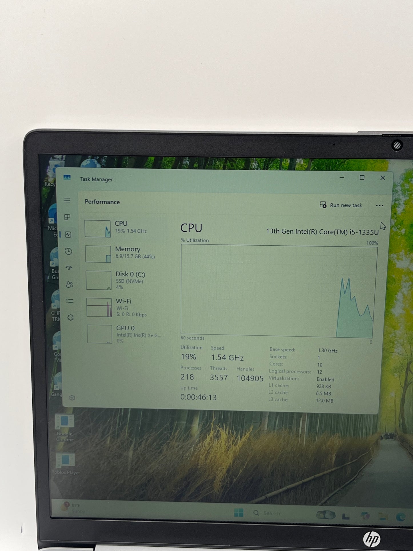HP 17-3123NR 17" FHD Touch Core i5 16GB 512GB Silver