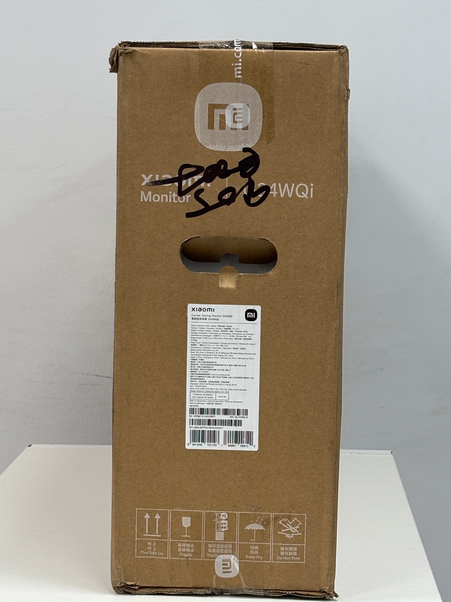 NEW IN BOX Xiaomi G34WQi 34'' WQHD Curved Gaming Monitor, Black