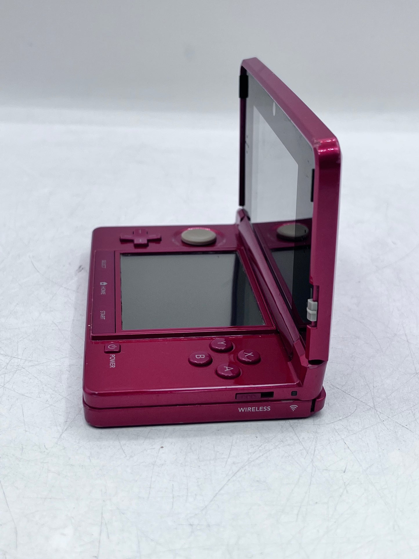Nintendo 3DS (CTR-001) Red Handheld Gaming Console - Broken - Free Shipping