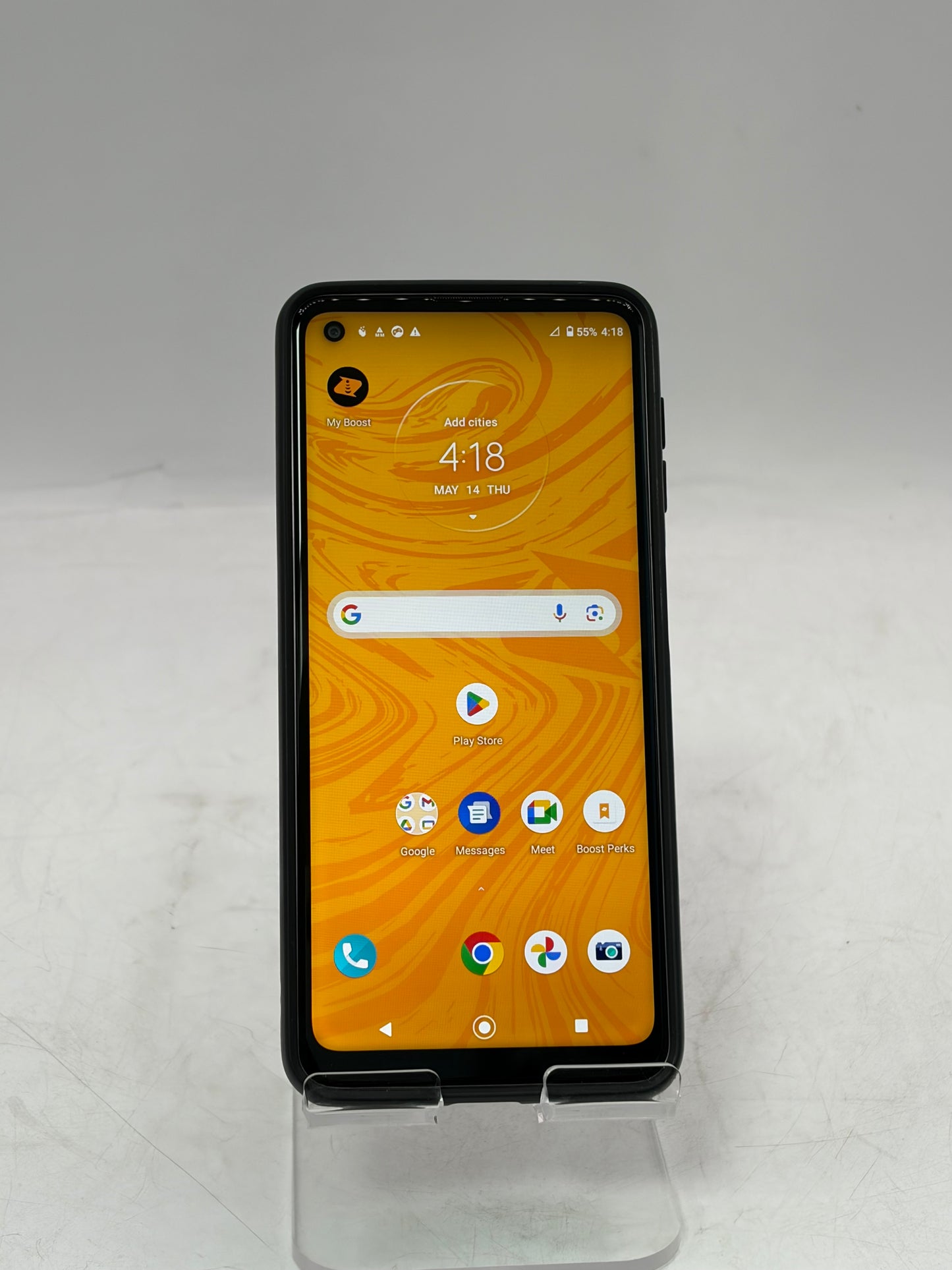 Boost Mobile Only Motorola Moto G Power (2021) XT2117-4 64 GB Android Smartphone