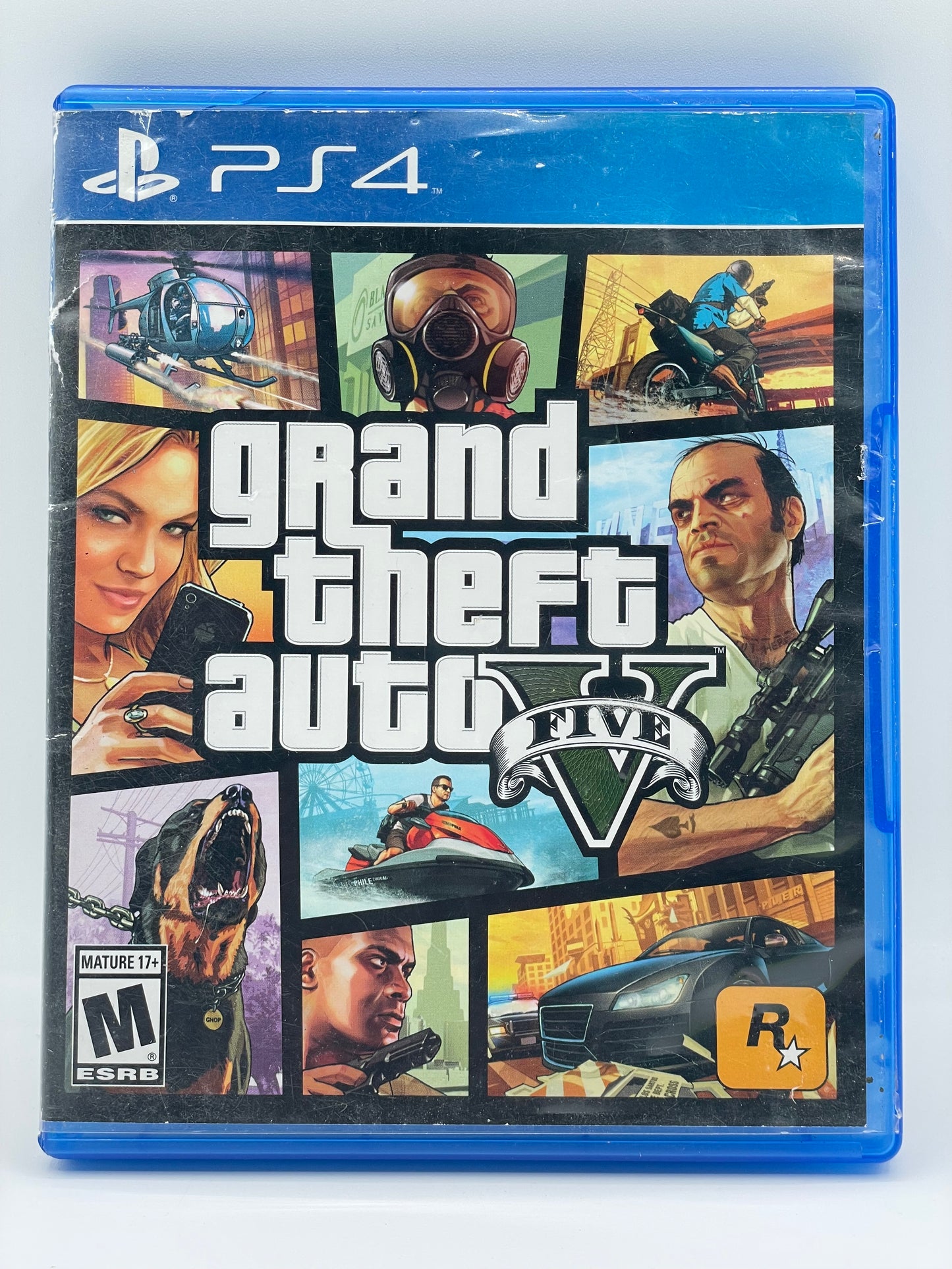 Grand Theft Auto V for PlayStation with Map - Used with Box - Free Shipping