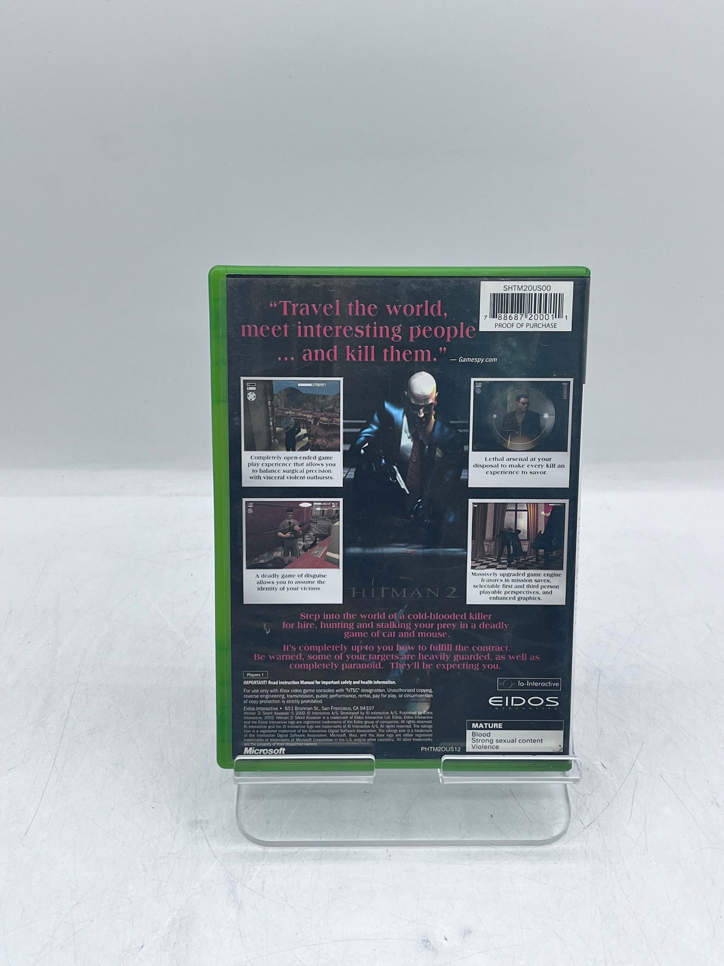 Hitman 2 - Xbox Video Gam