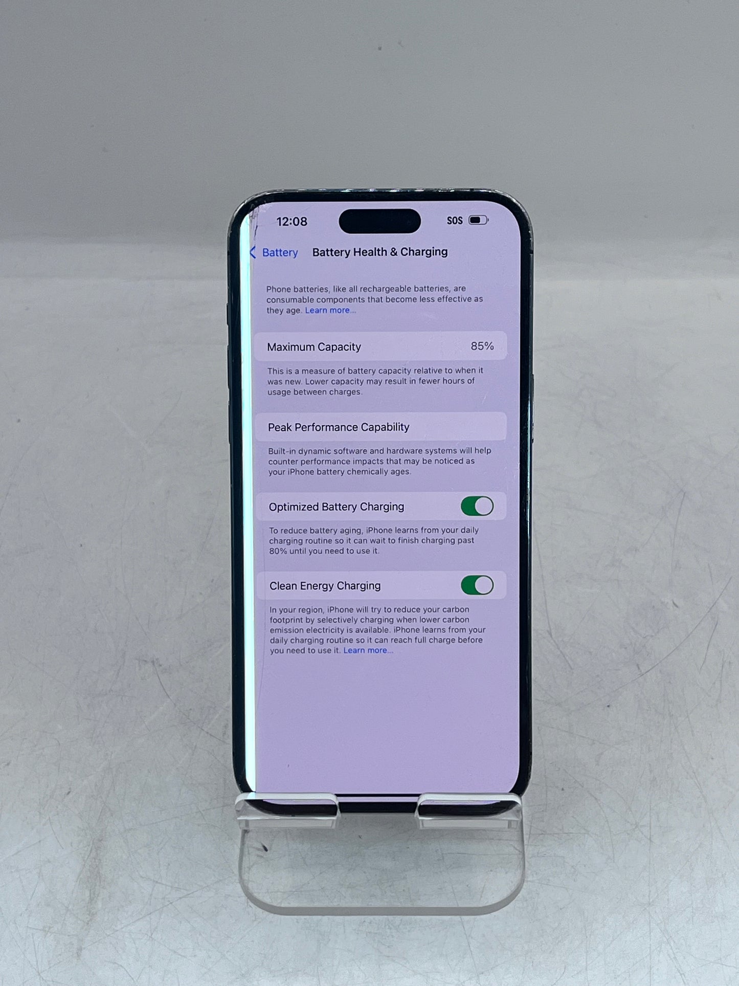 Apple iPhone 14 Pro Max A2651 NQ8R3LL/A 128GB Unlocked - Purple