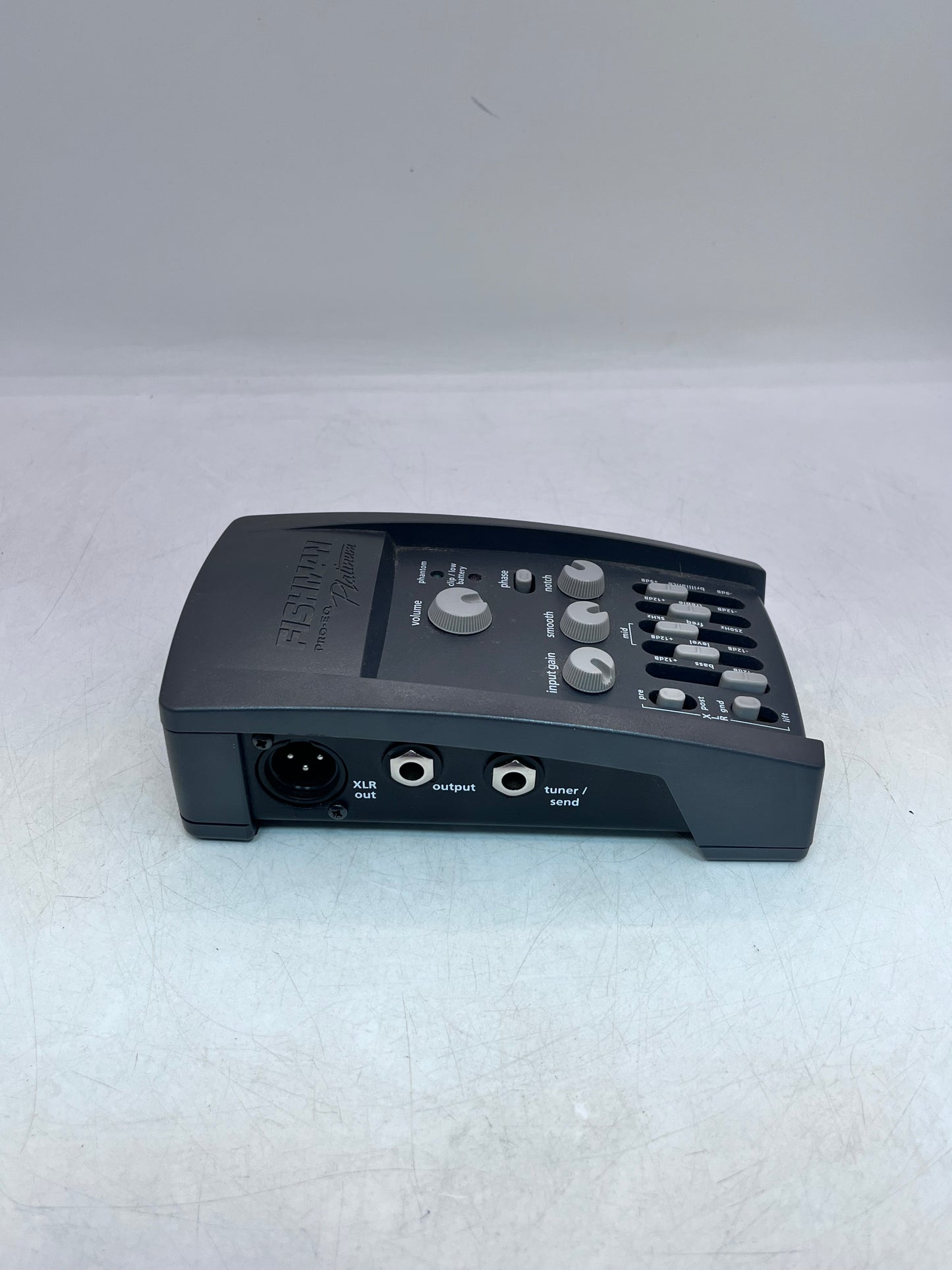 Fishman Pro EQ Platinum Equalizer for Acoustic Guitar - Black