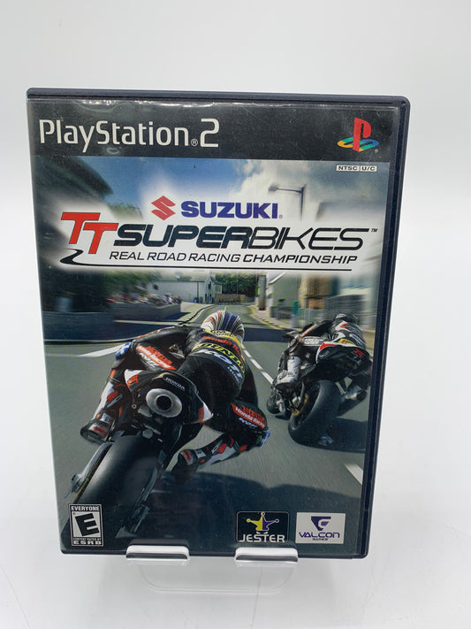 Suzuki TT Superbikes: Real Road Racing Championship -Playstation 2 - Free Shipping!