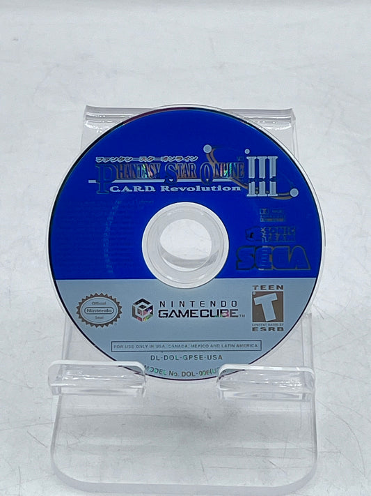 Phantasy Star Online III Card Revolution for Gamecube - Used