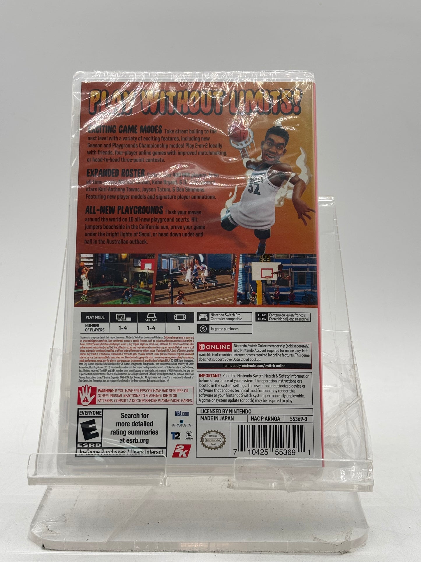 Nintendo Switch--NBA 2K Playgrounds 2 (New In Box)