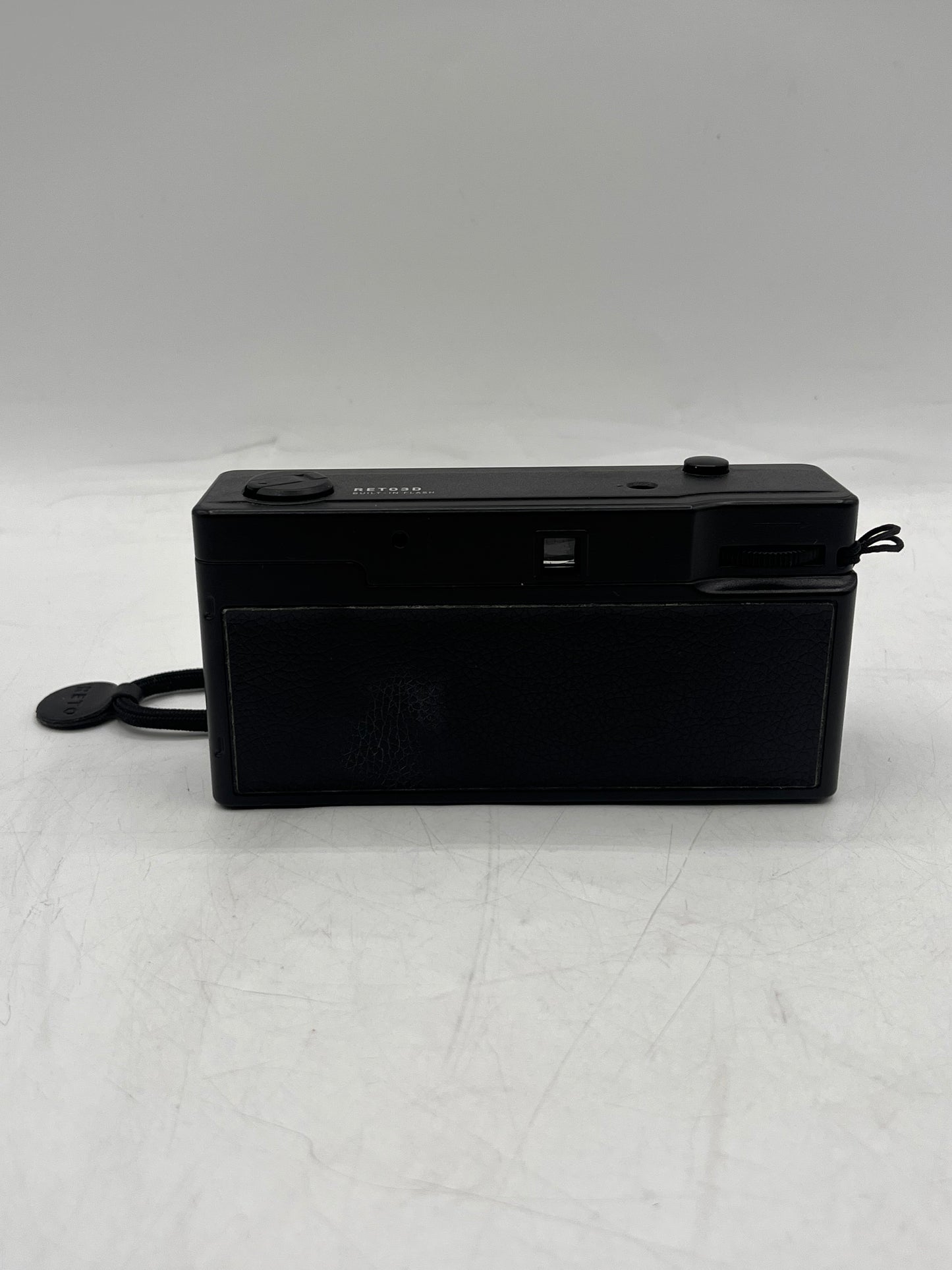 RETO 3D 35mm Film Camera Black 3 Lens Camera Flash Tested Working