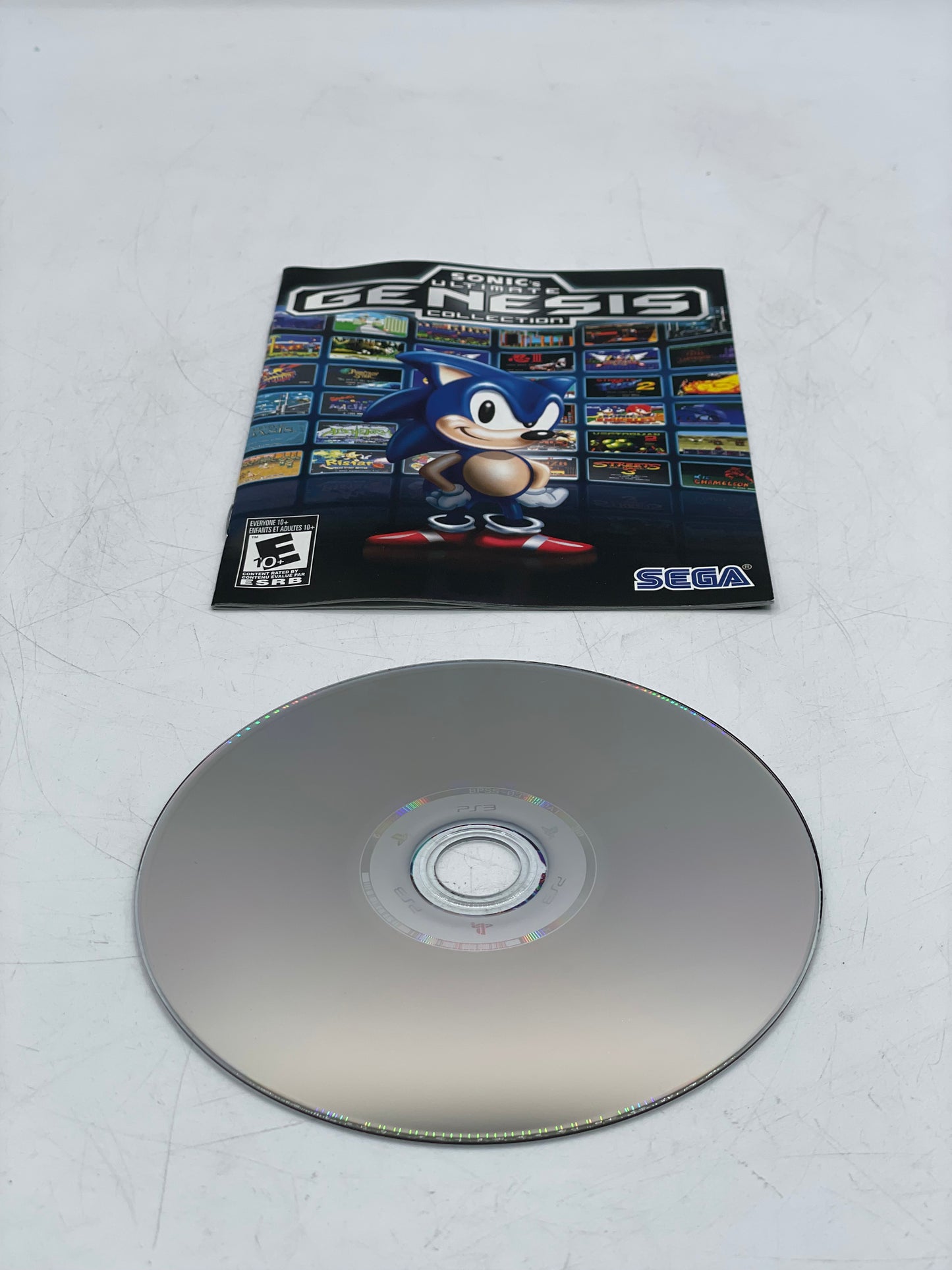 Sonic's Ultimate Genesis Collection - Sony PlayStation 3 PS3 Video Game