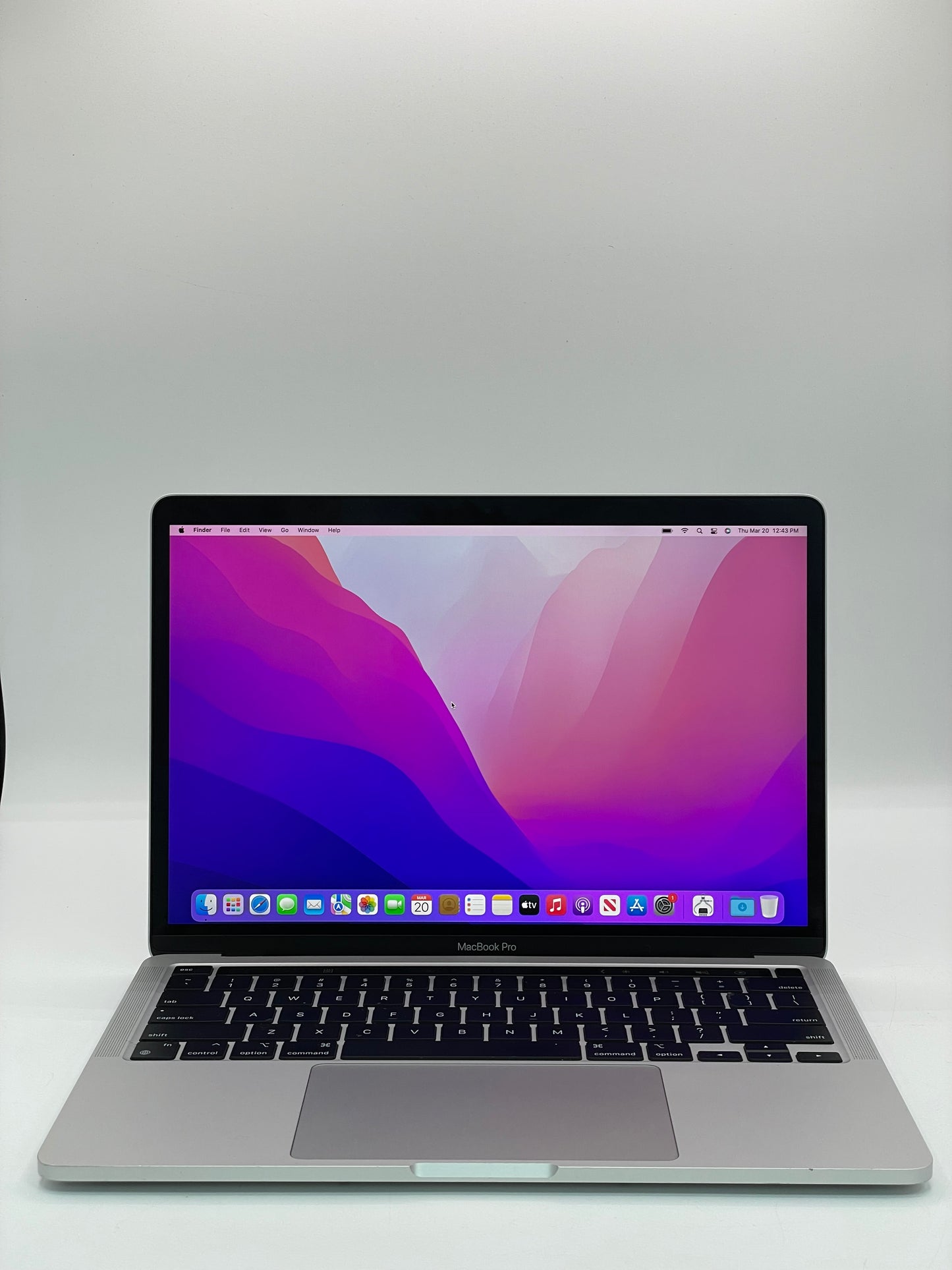 Apple MacBook Pro 2020 13in (512GB SSD, M1, 8GB) Laptop - Space Gray - MYD92LL/A