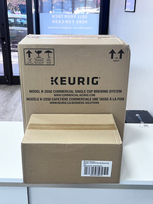 KEURIG K-2550 Single Serve Commercial Coffee Maker Reservoir Bundle NEW IN BOX
