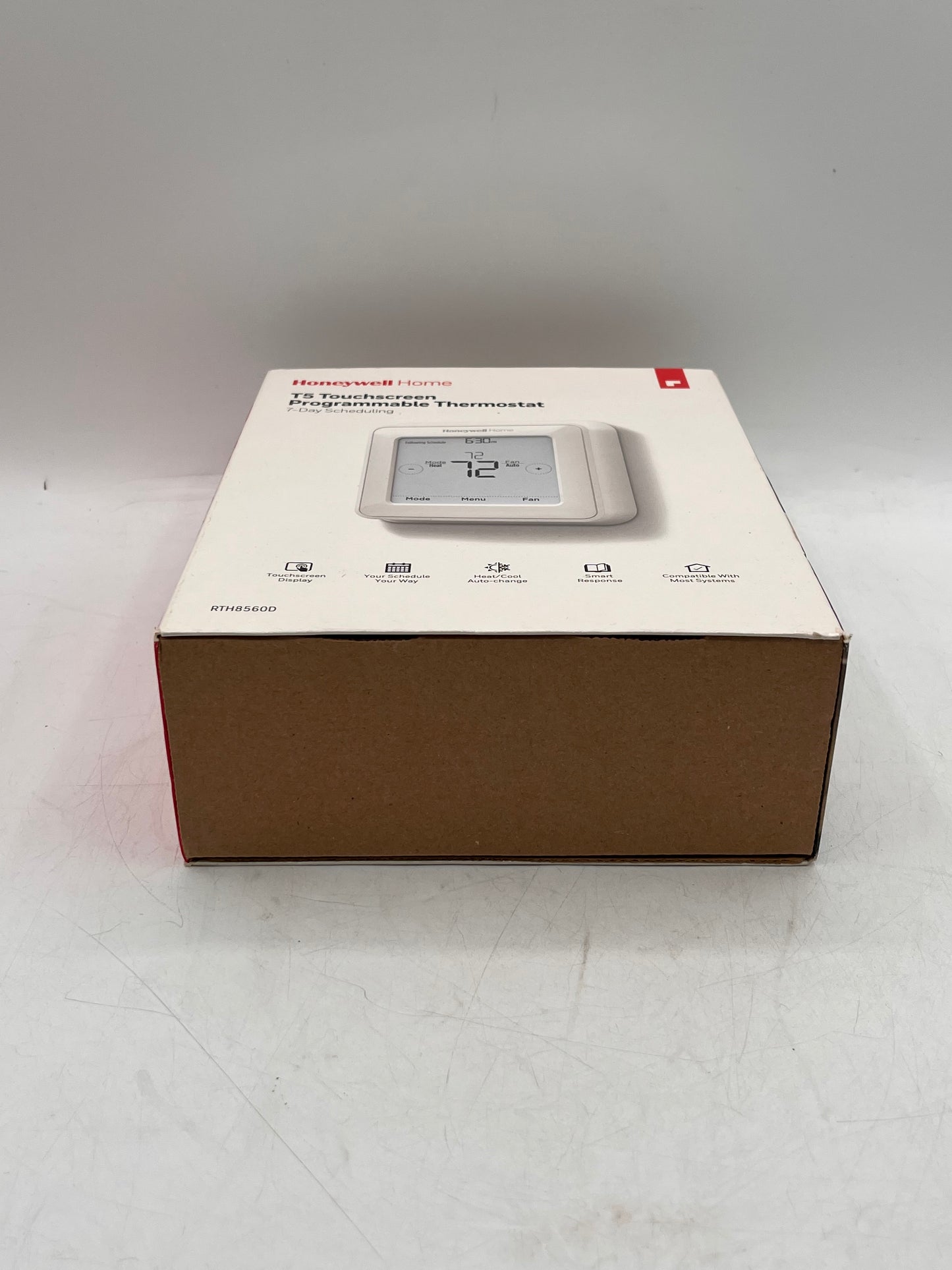 HONEYWELL HOME T5 Touchscreen Programmable Thermostat White