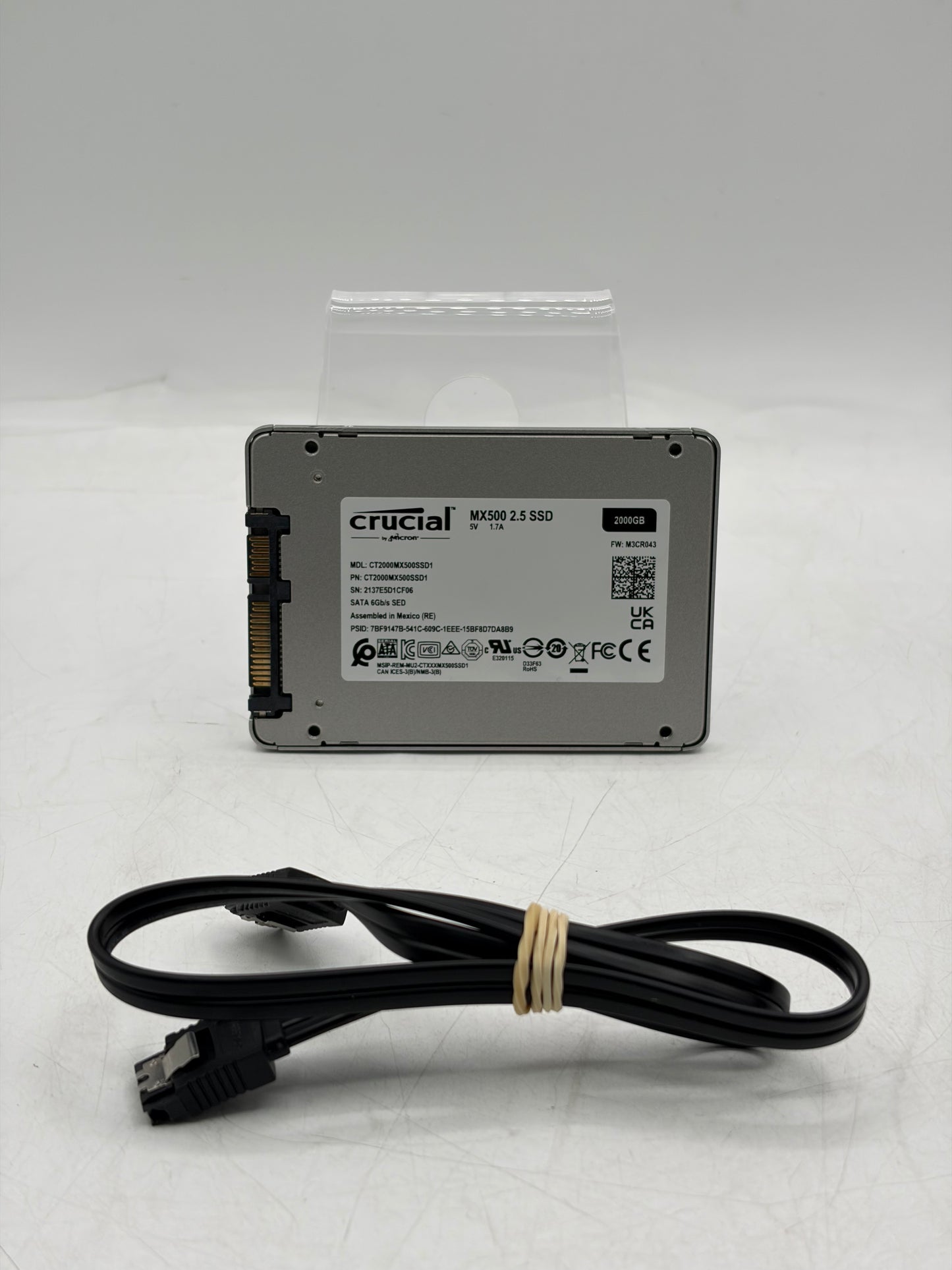 2TB Crucial MX500 2.5" Internal SATA3 Solid State Drive SSD CT2000MX500SSD1