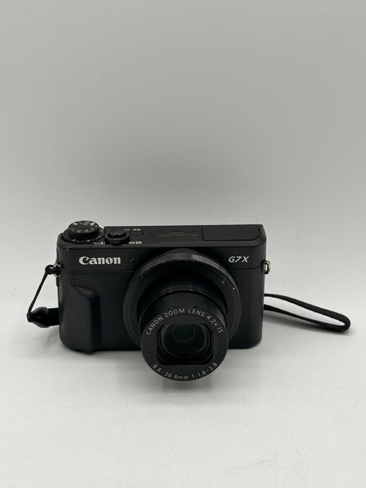 Canon PowerShot G7 X Mark II 20.1 MP Compact Digital Camera - Black READ