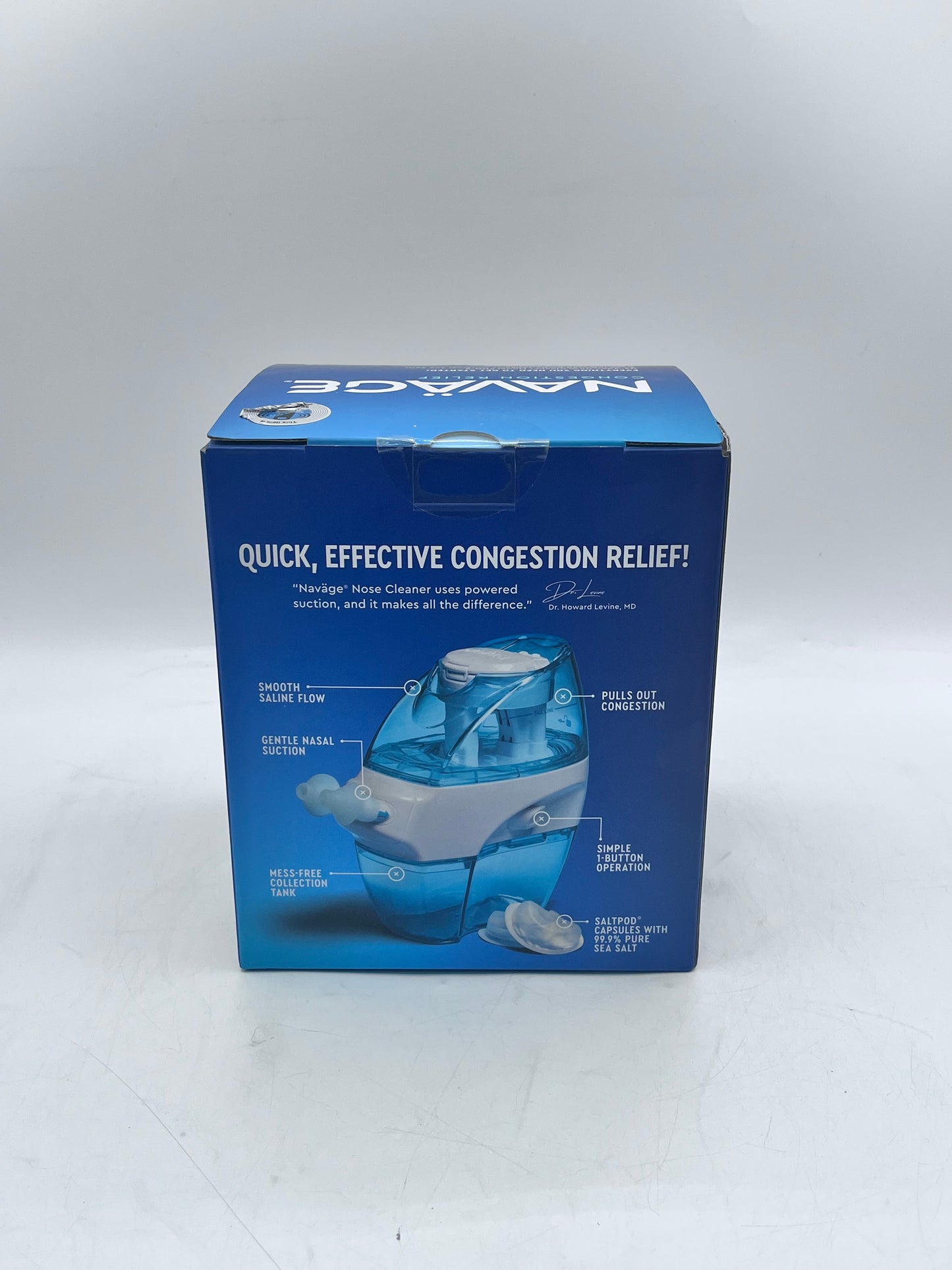NAVAGE Congestion Relief Accessory Blue