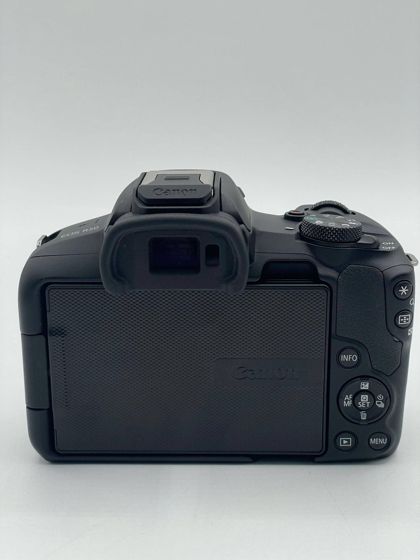 Canon EOS R50 24.2MP Black Mirrorless Camera with Bag and Charger