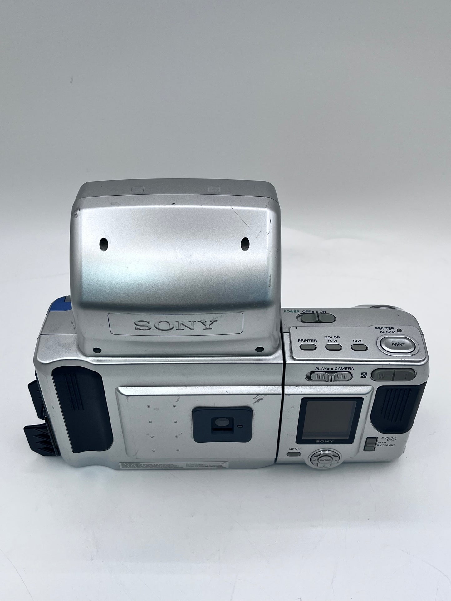 Sony DKC-C200X Instant Passport Photo Digital Camera with 4 Print Packs - Silver