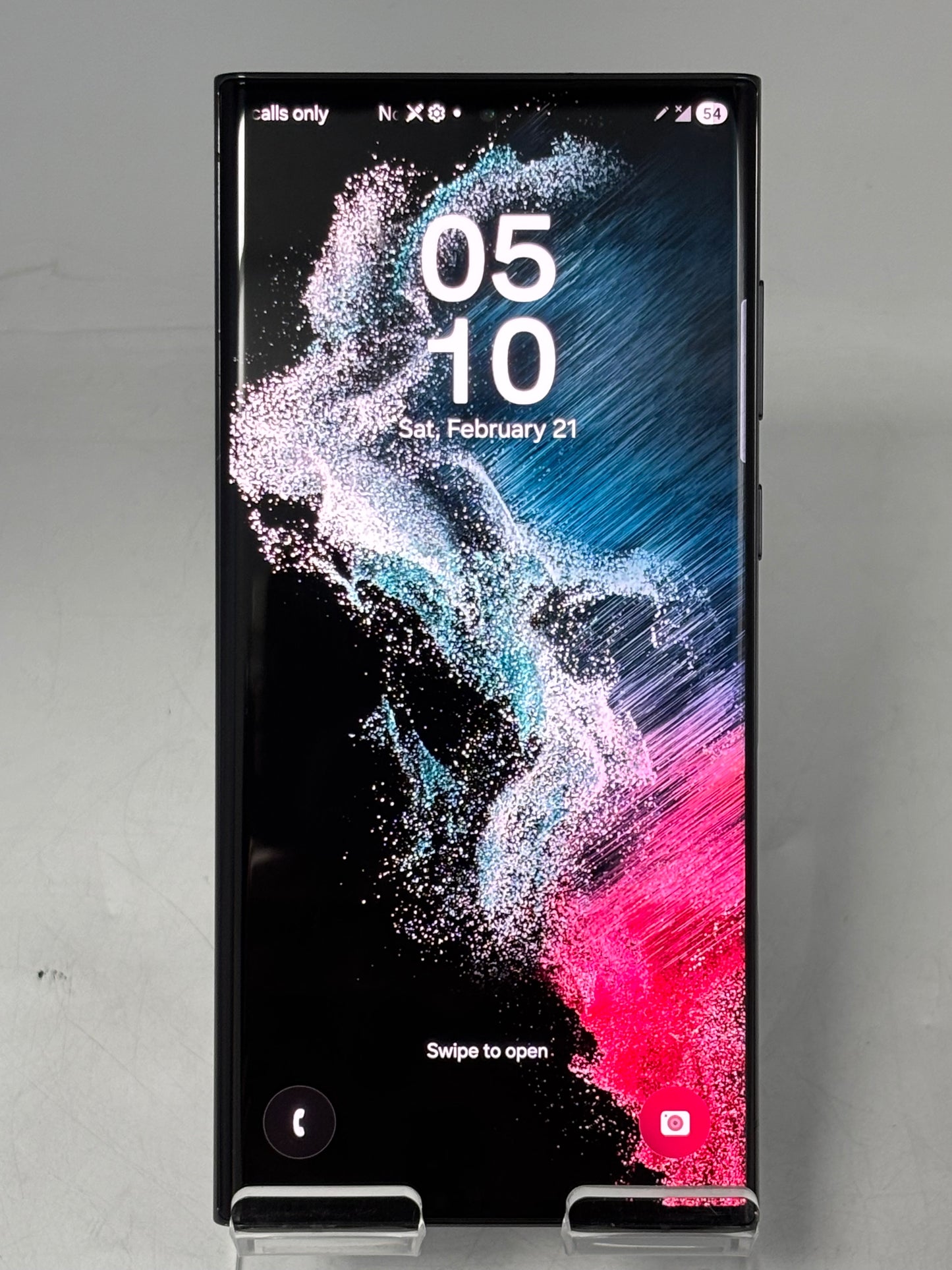 VERIZON ONLY Black Samsung Galaxy S22 Ultra SM-S908U 12GB 256GB