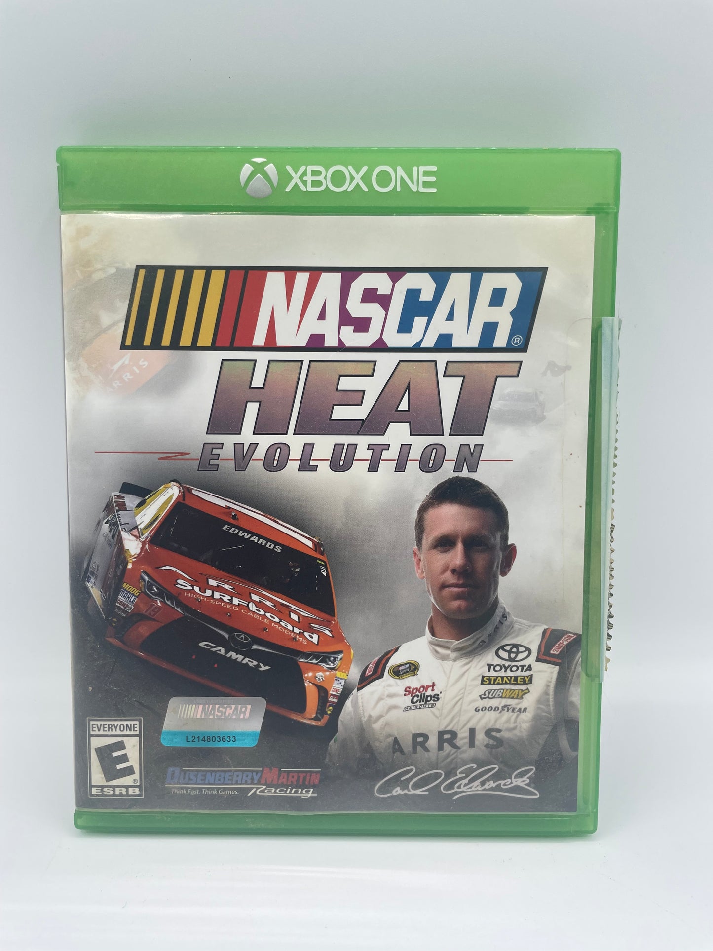 Xbox One NASCAR Heat Evolution Video Game - Used With Box