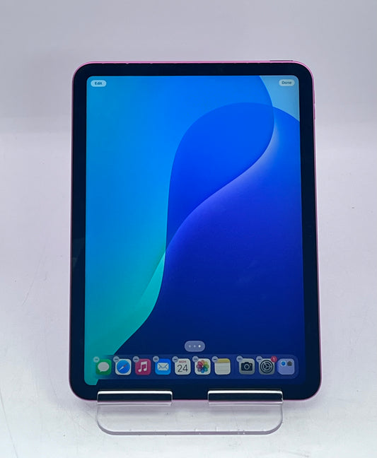 WiFi Only Apple iPad 10th Gen 64GB PINK A2696 MPQ33LL/A