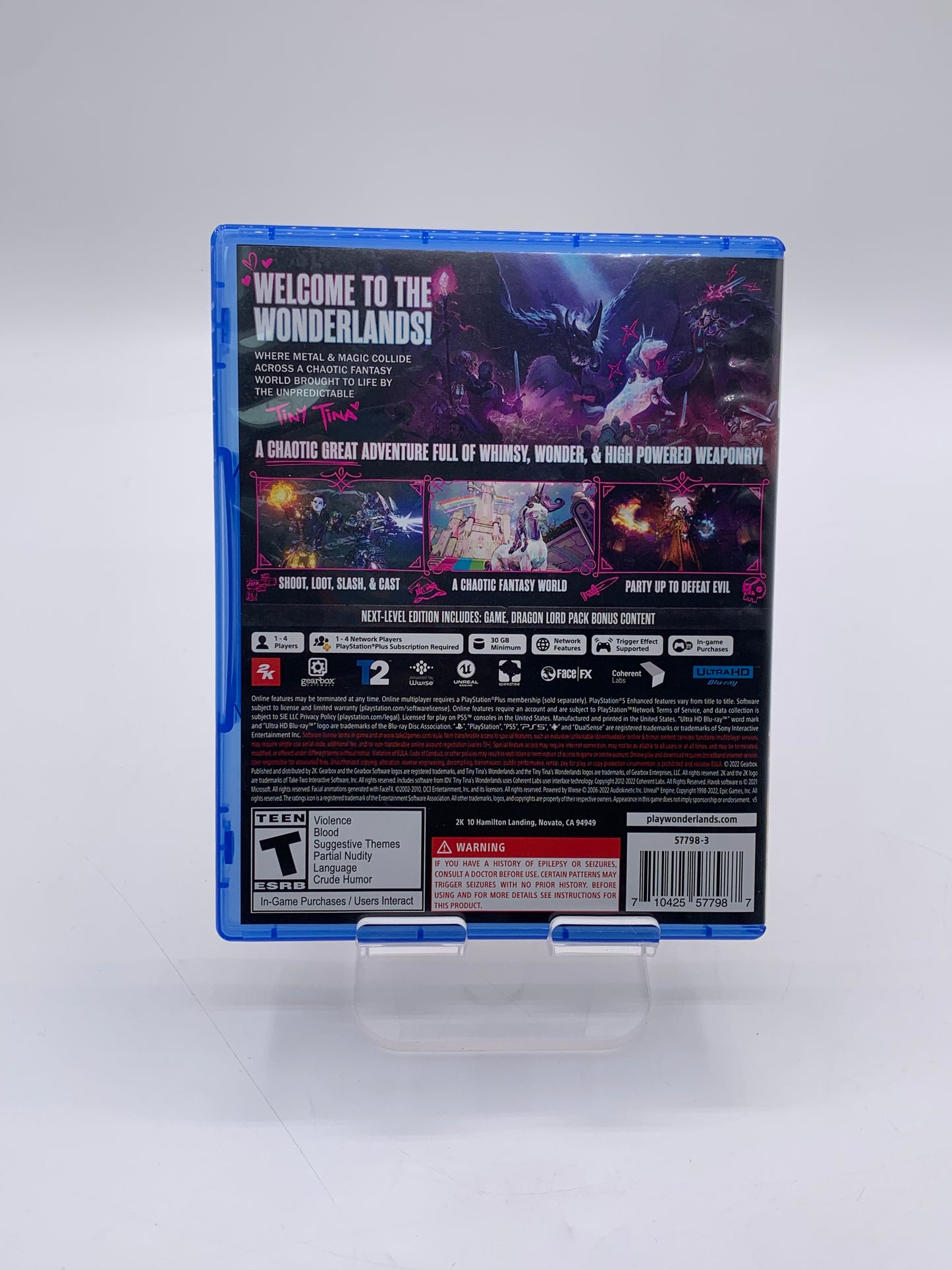 PlayStation 5 Tiny Tina's Wonderlands [Next Level Edition] - Free Shipping!
