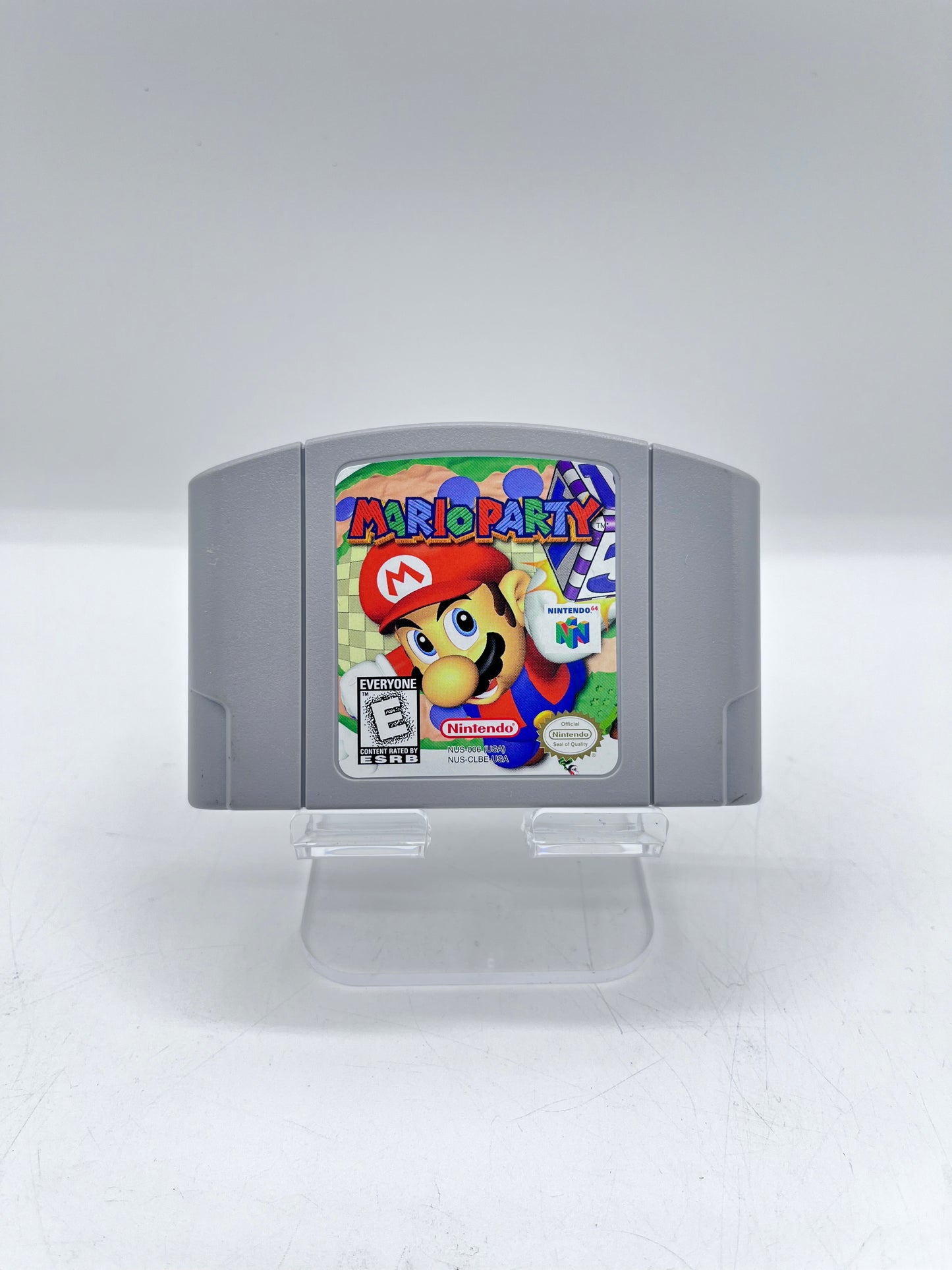 Mario Party N64 (Nintendo 64, 1997) Authentic Tested Working Cleaned