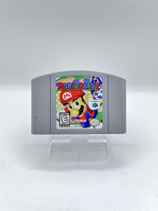 Mario Party N64 (Nintendo 64, 1997) Authentic Tested Working Cleaned